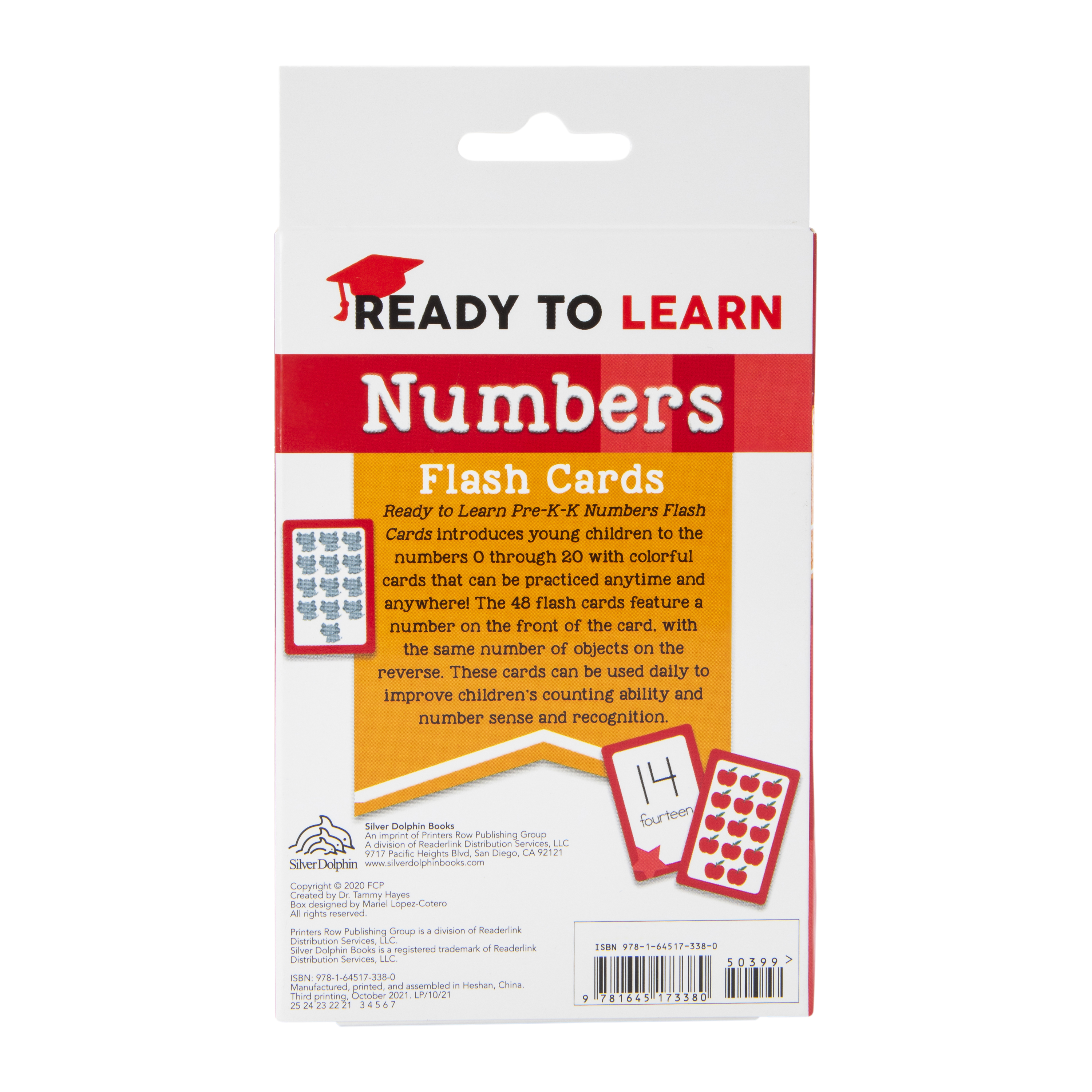 Ready To Learn Pre-K Flash Cards Set - Numbers