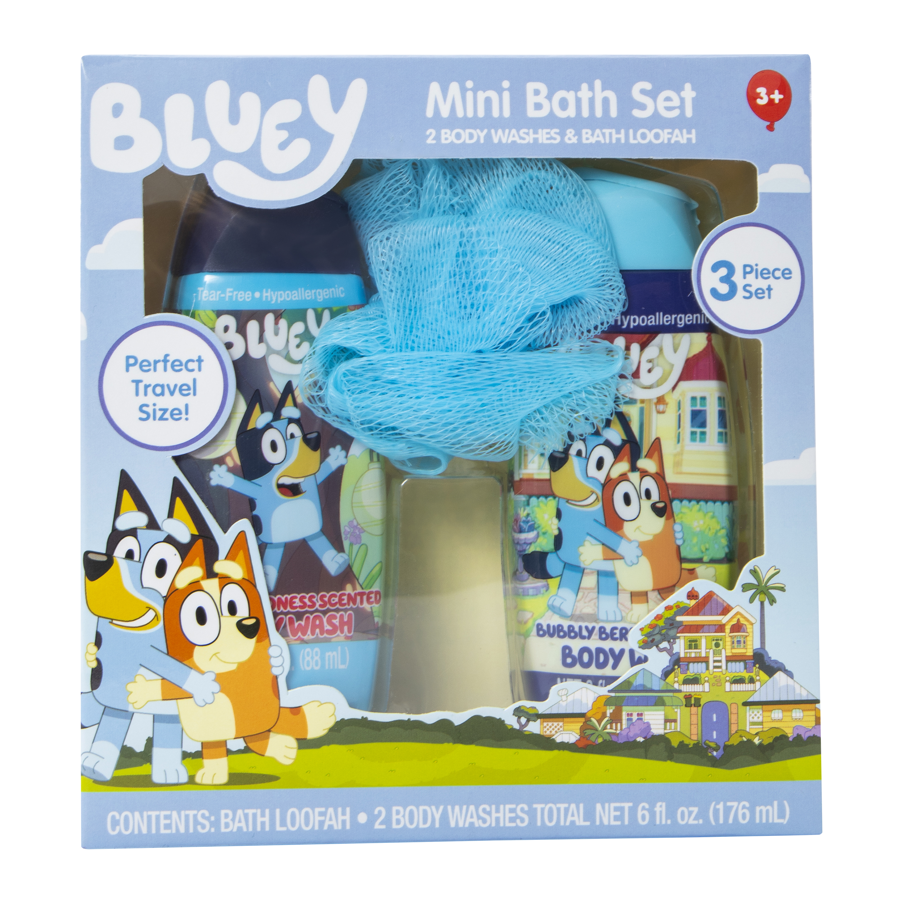 Bluey 3-Piece Mini Bath Set