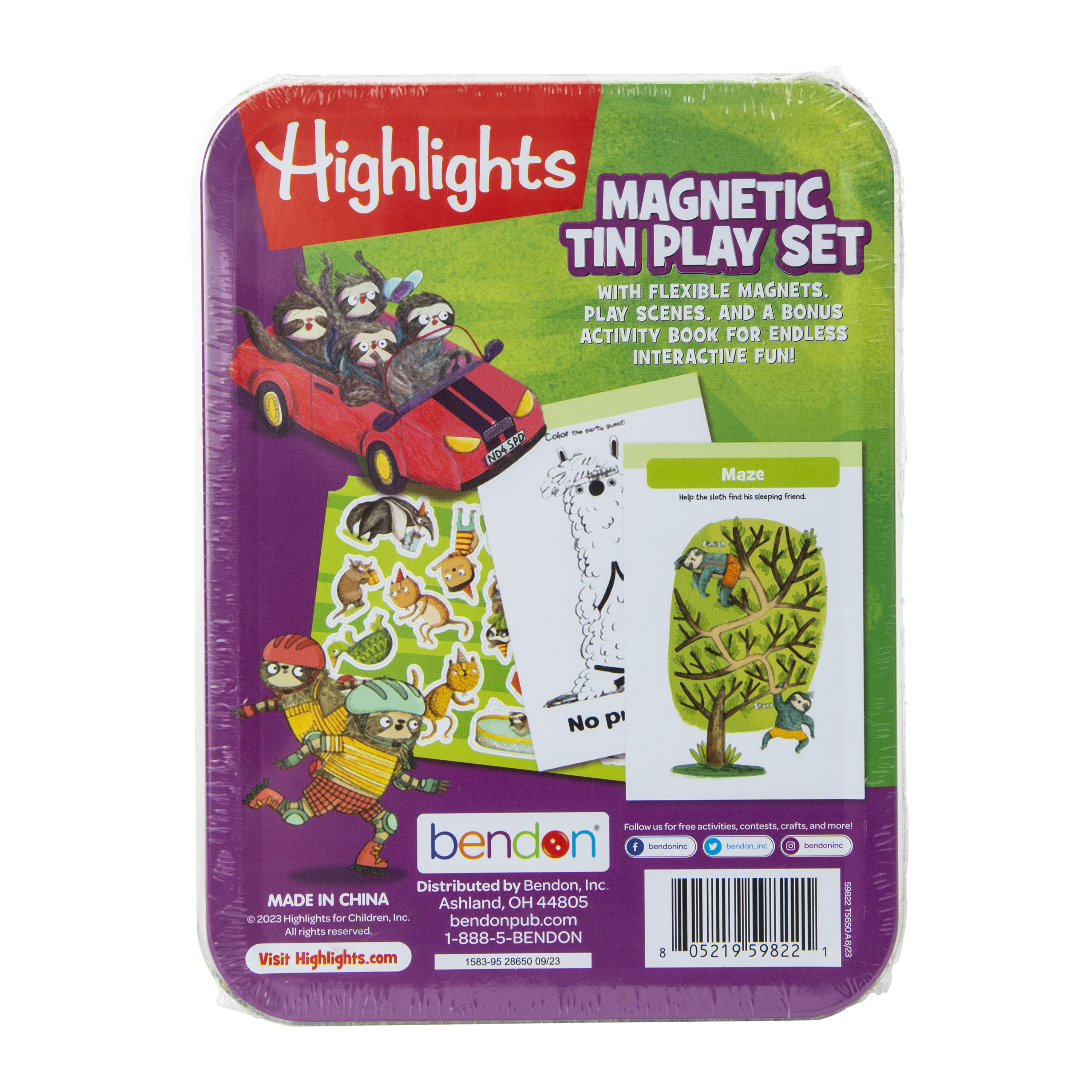 Magnetic Tin Play Set