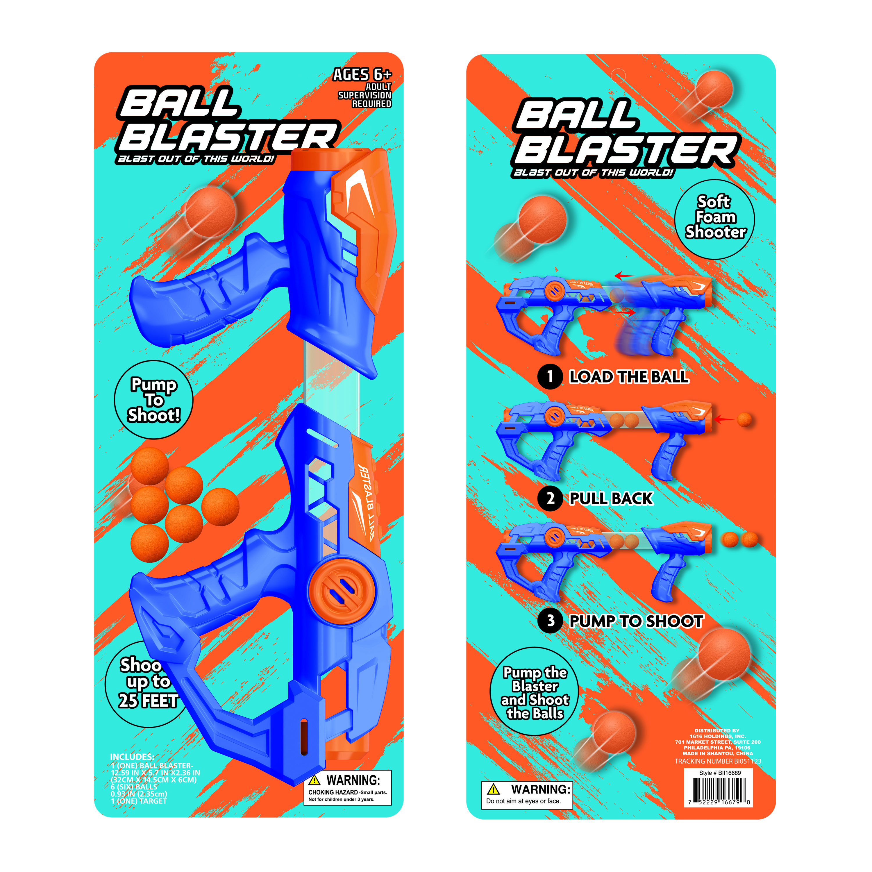 Blast Off! Ball Blaster 7-Piece Set