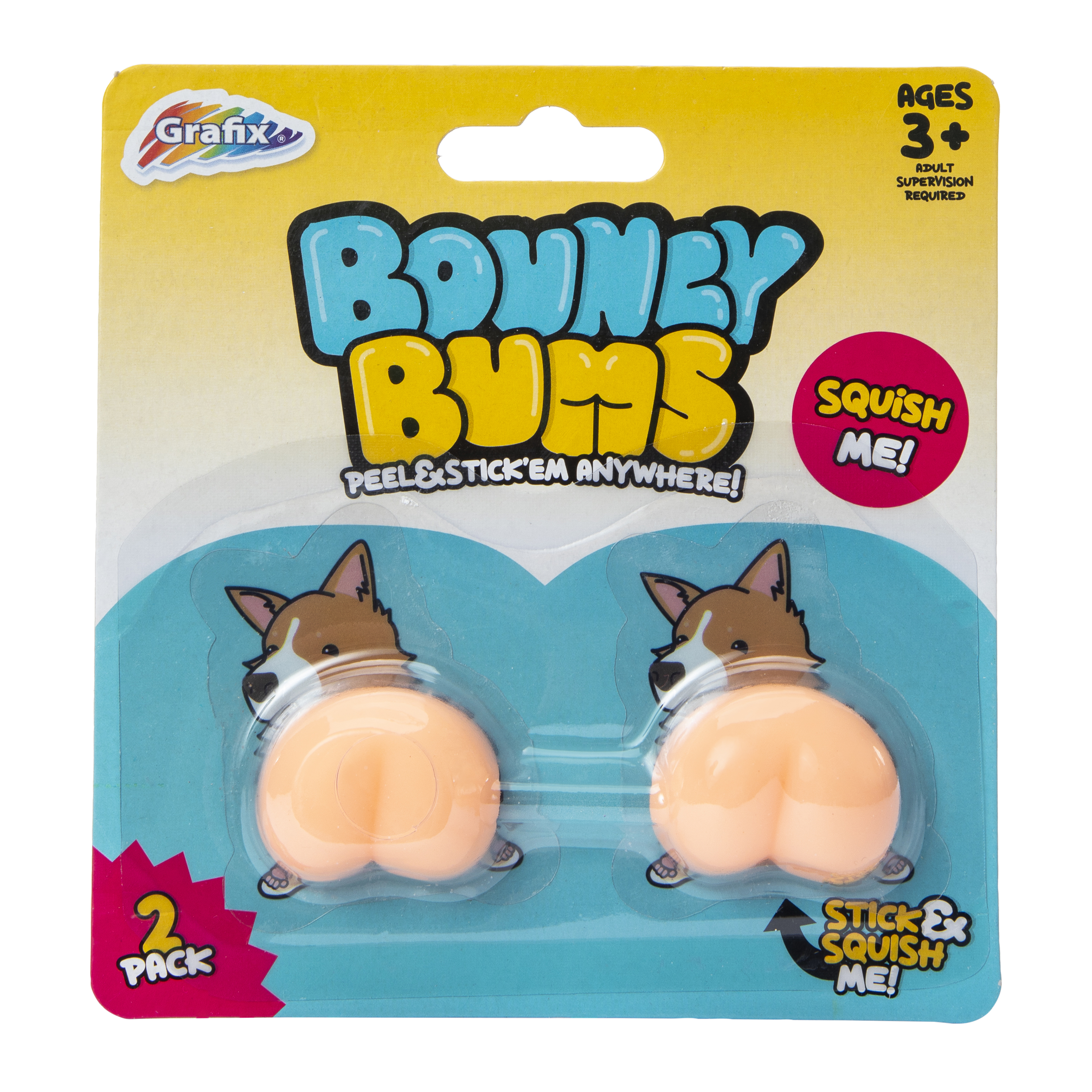 Strofinaccio Da Cucina Brainbox Candy 'Bum Flicking' - 51x79 Cm, 100% Cotone