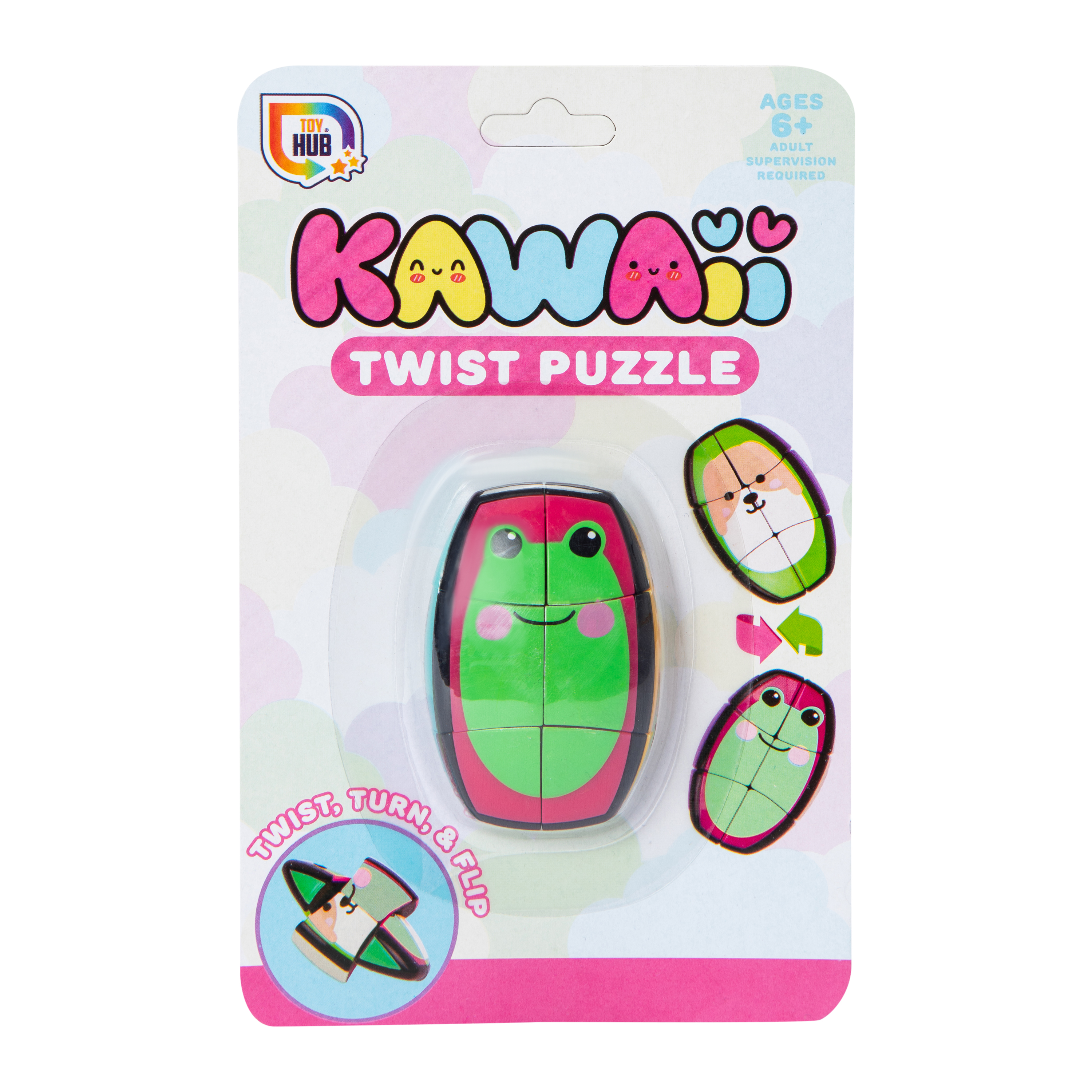 Kawaii Twist Puzzle Toy (Styles May Vary)