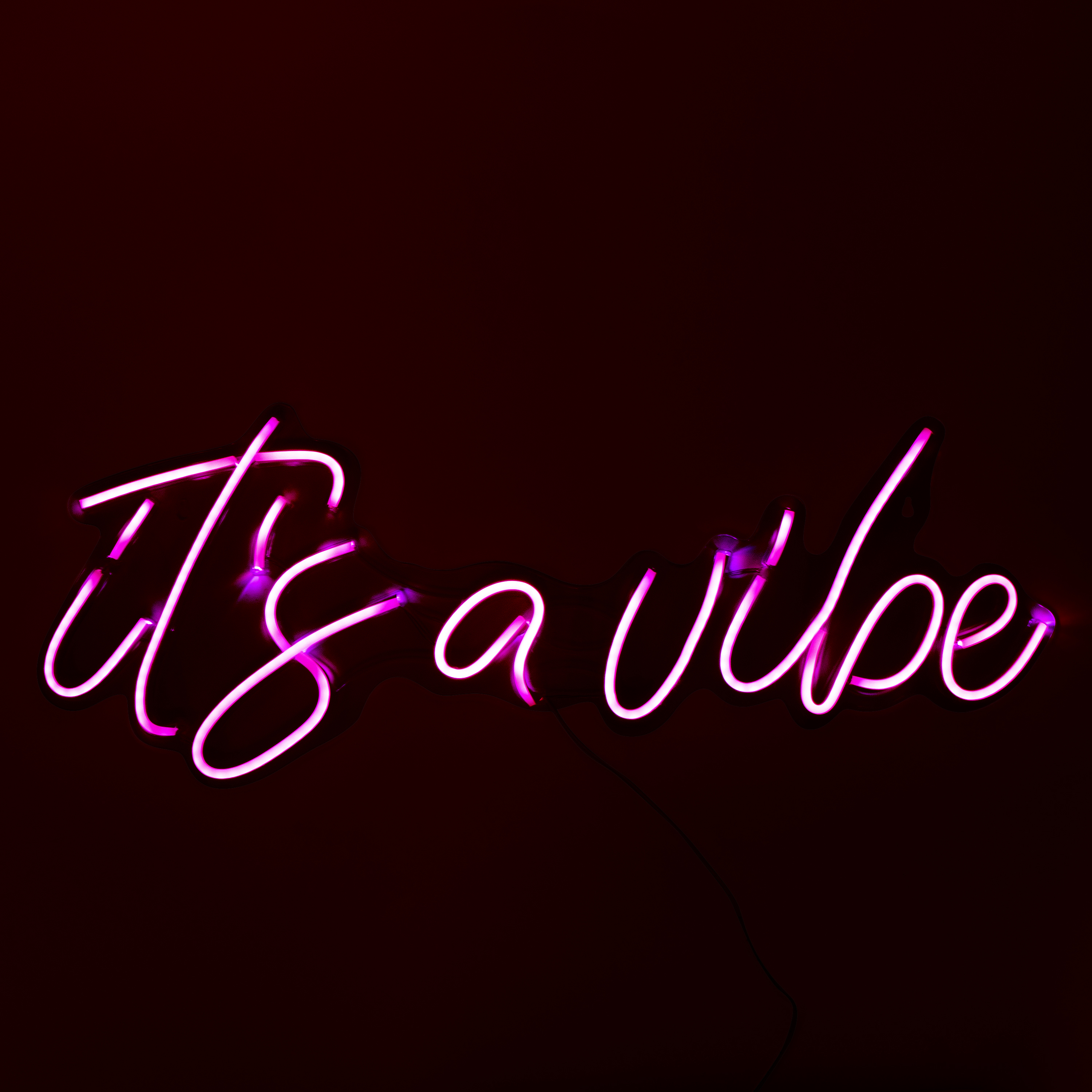 It's A Vibe Neon Light 27.6in x 10.4in