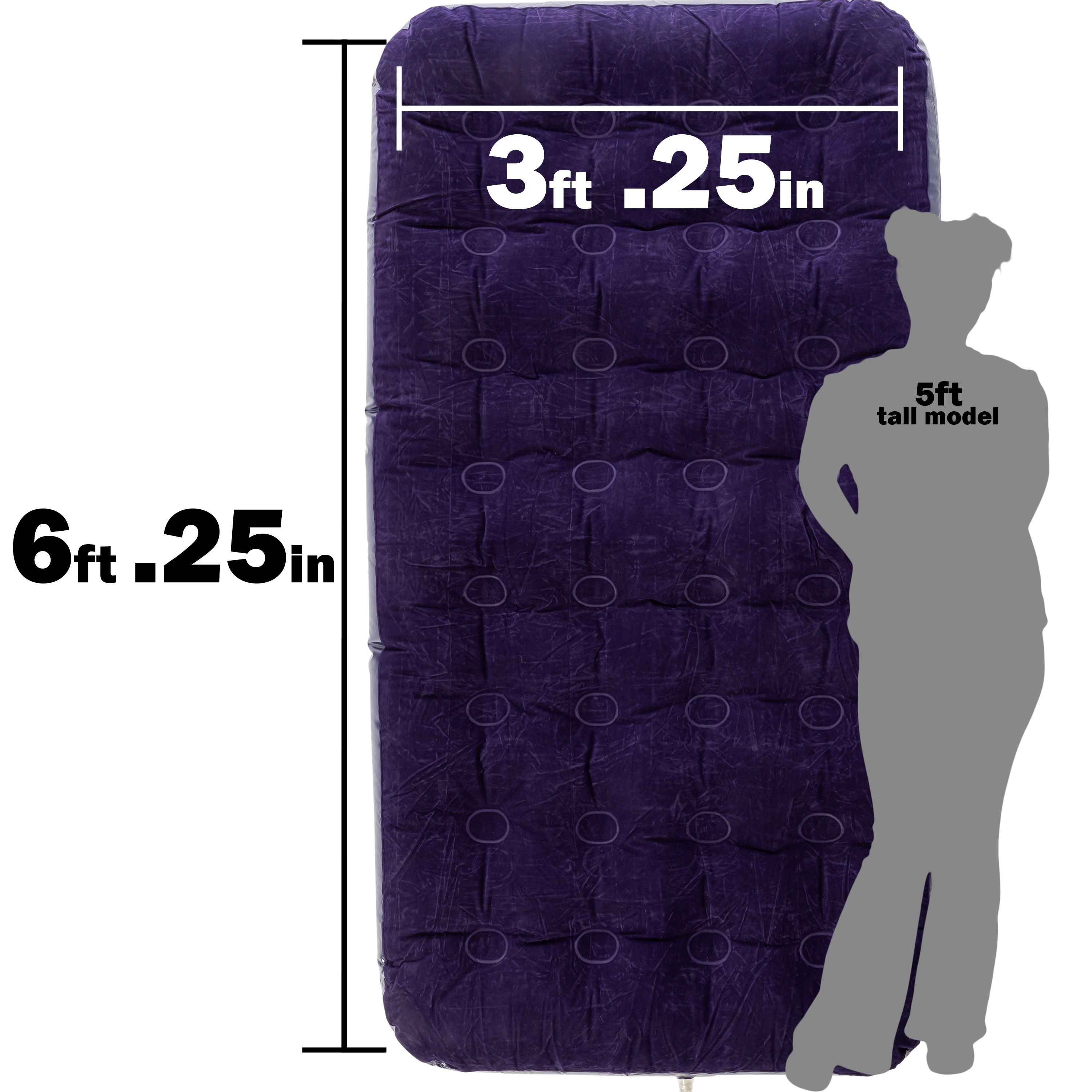 Twin Size Air Mattress 39in x 75in