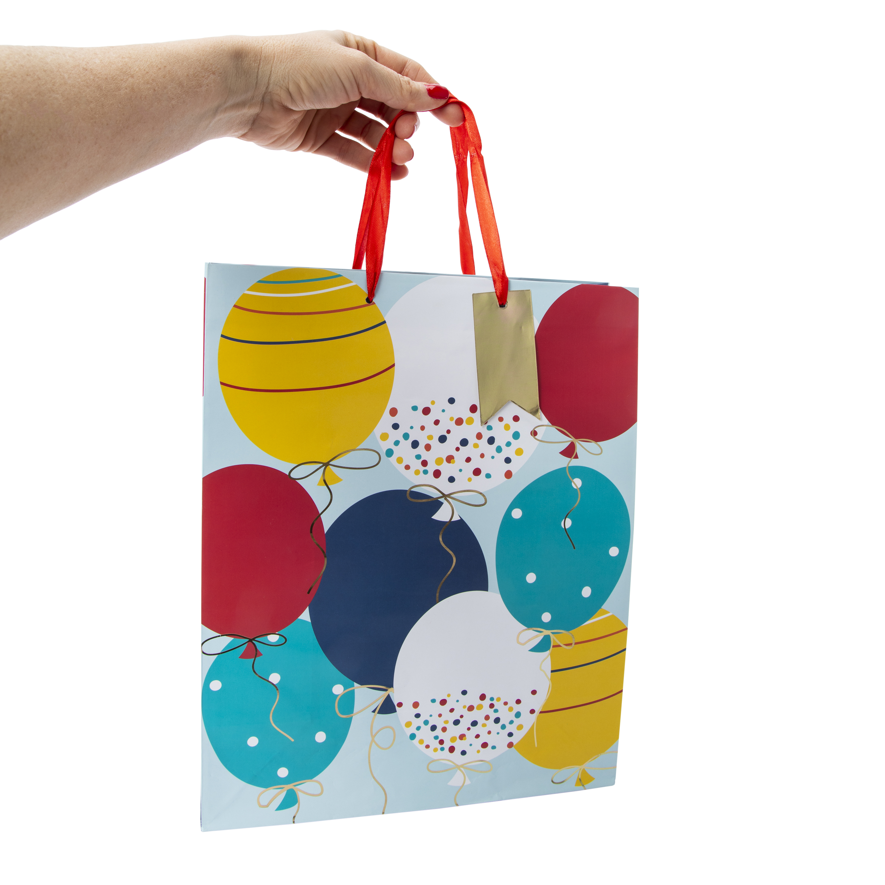 Large Printed Gift Bag 10in x 12in
