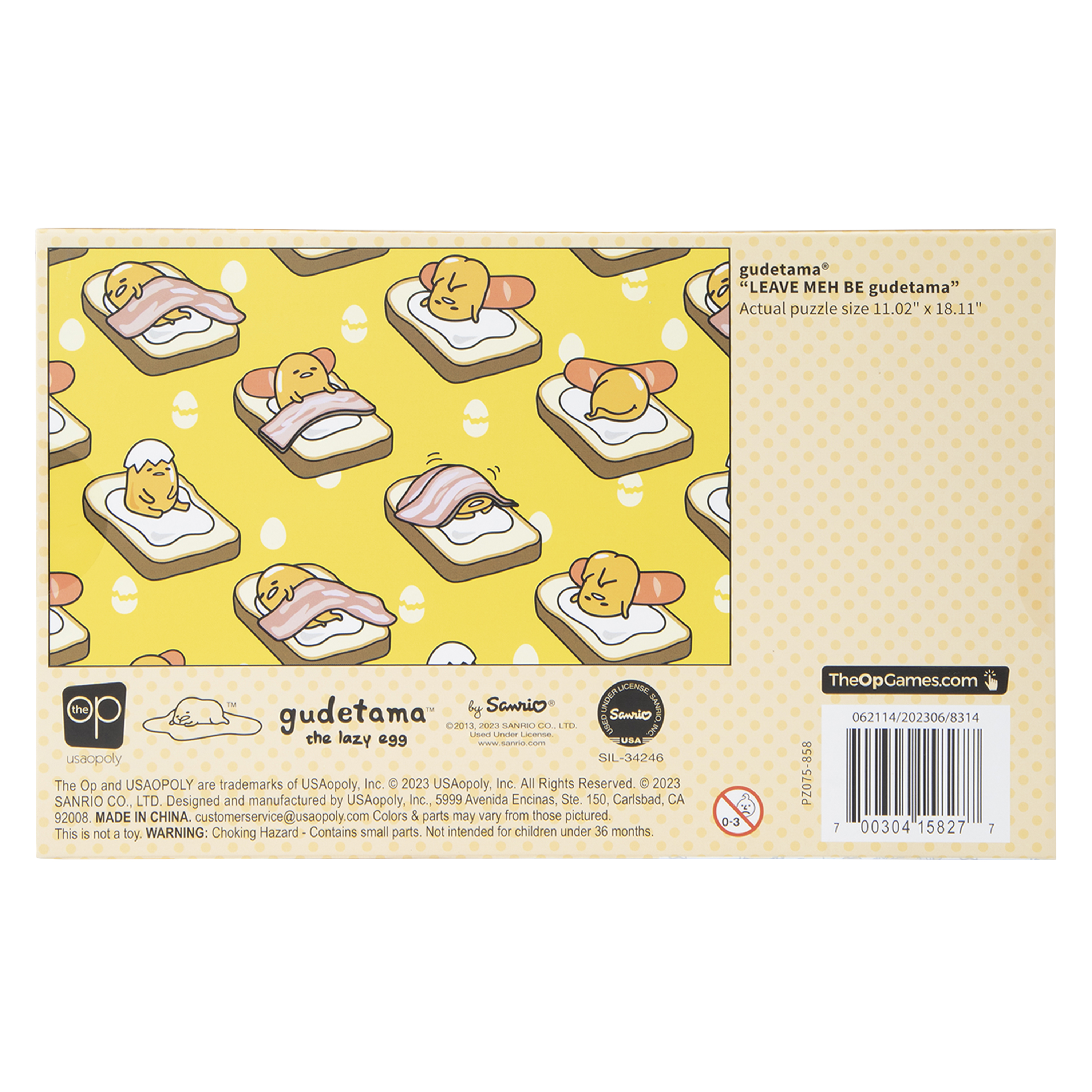 Sanrio® Gudetama™ 500-Piece Puzzle