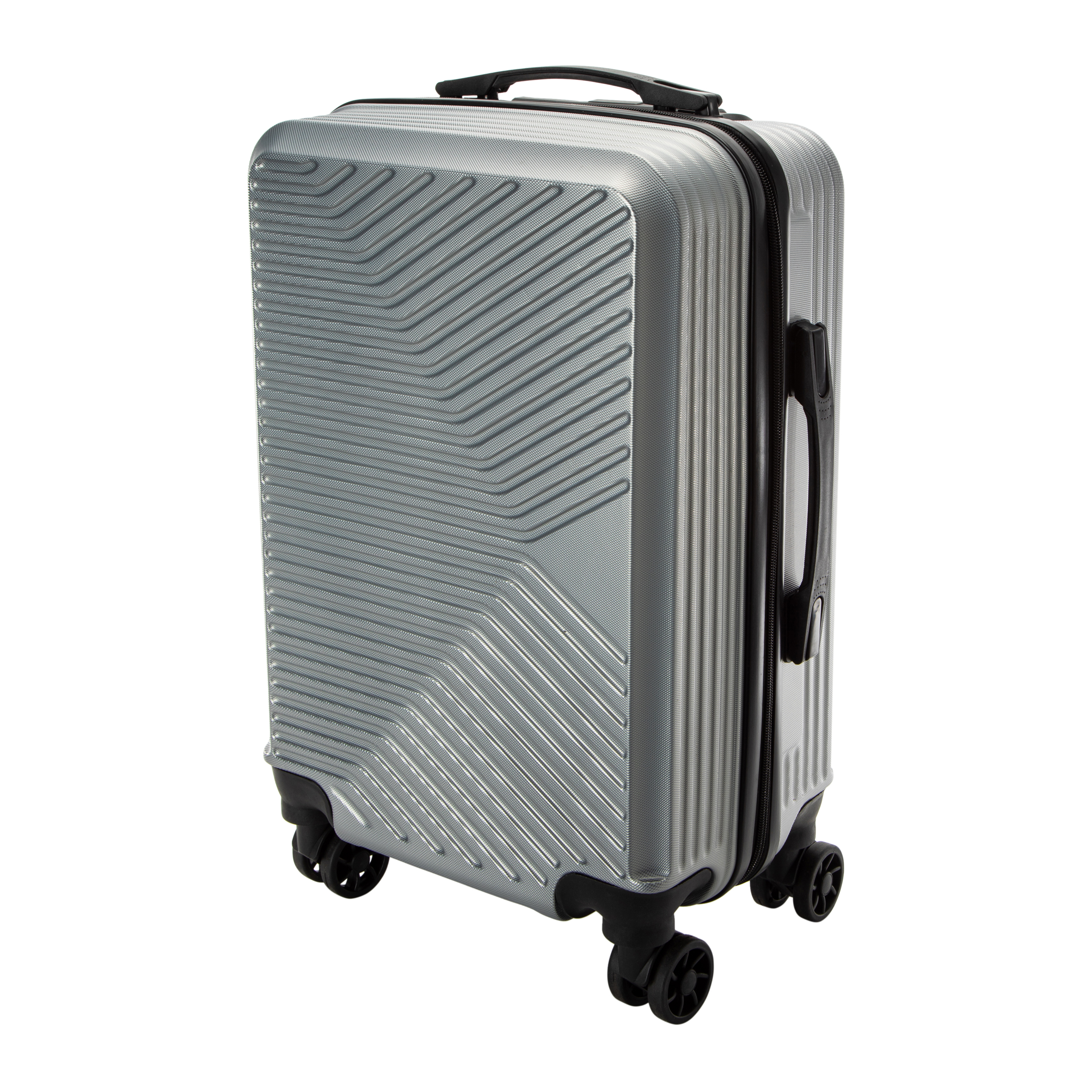 Hardside Spinner Carry On Suitcase 38L - Gray