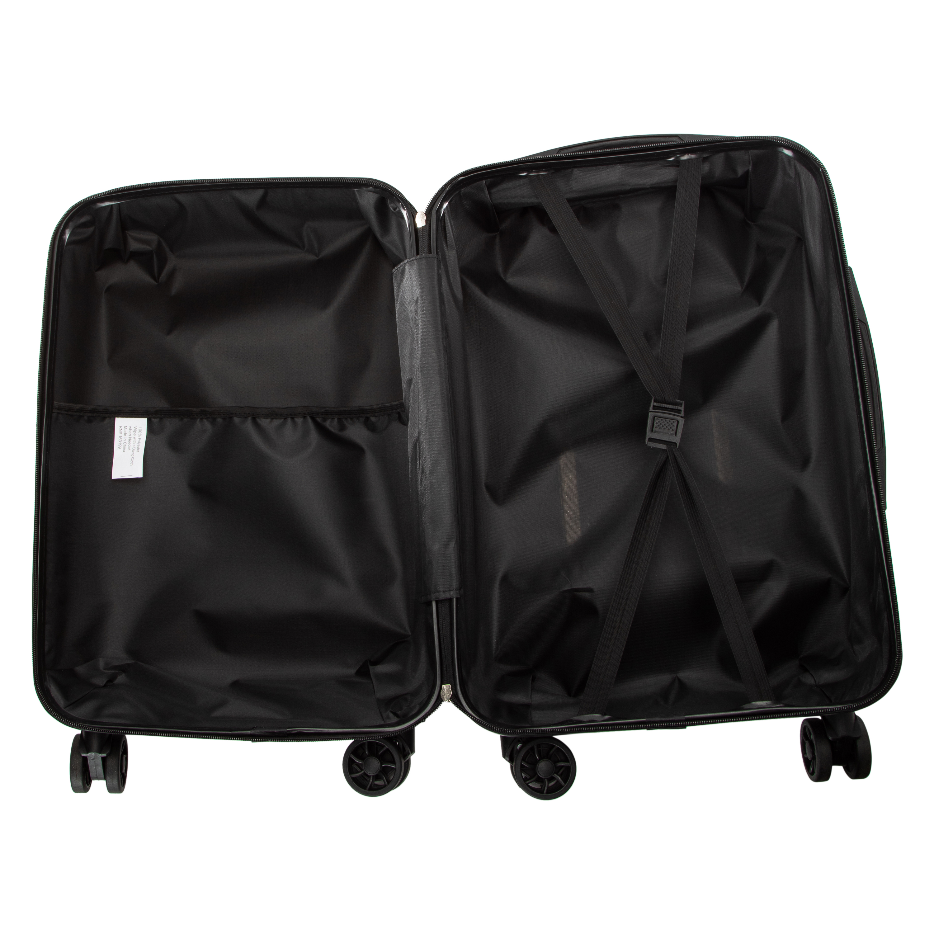 Hardside Spinner Carry On Suitcase 38L - Gray