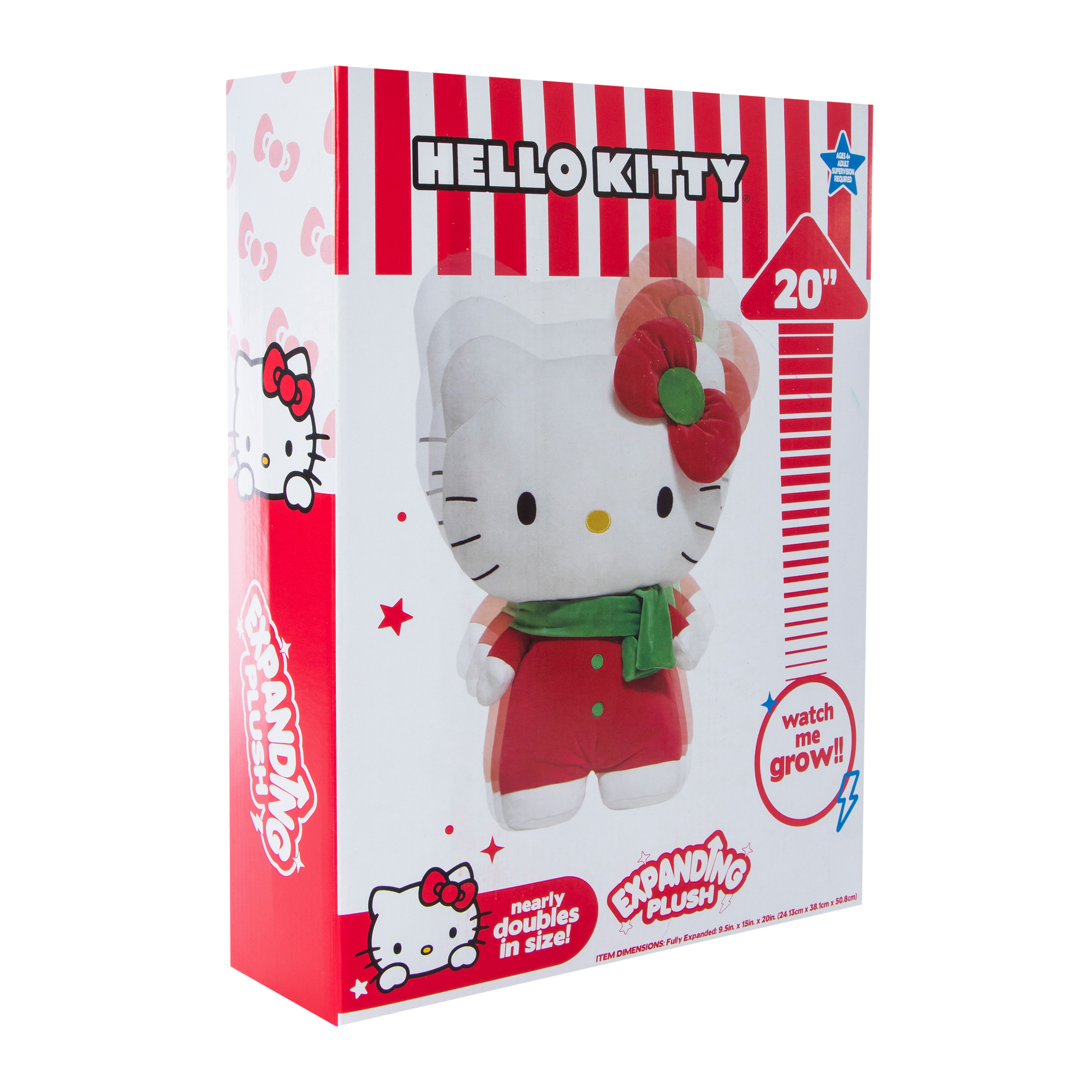 Hello Kitty® Expanding Plush 20in