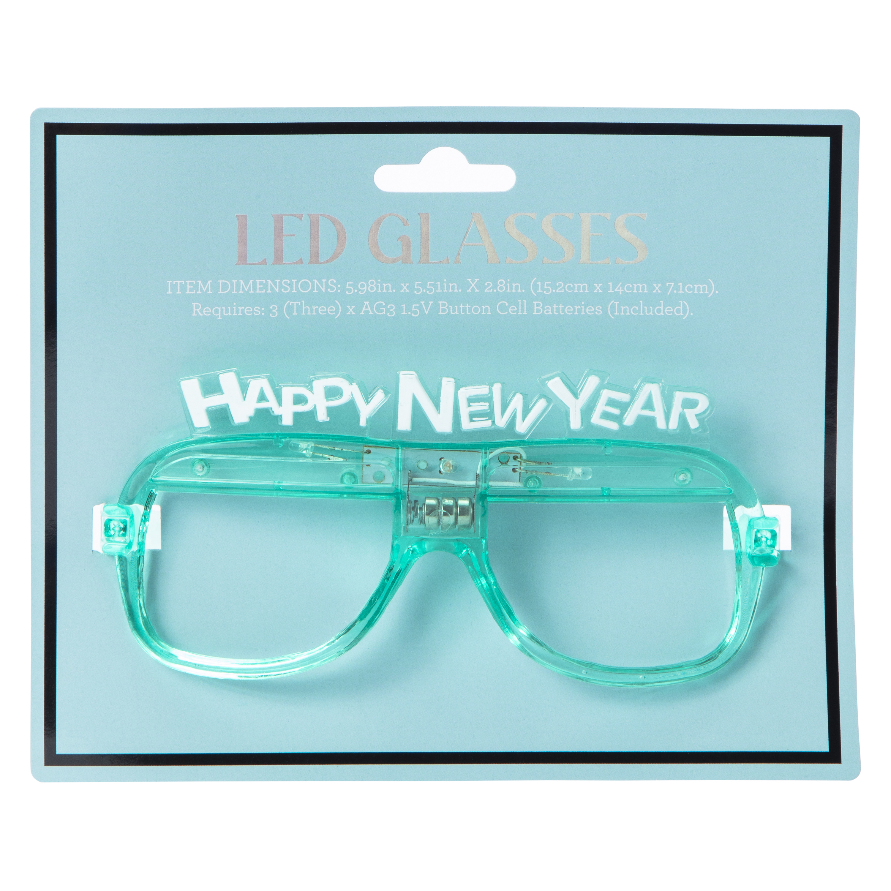 Happy New Year' LED Glasses