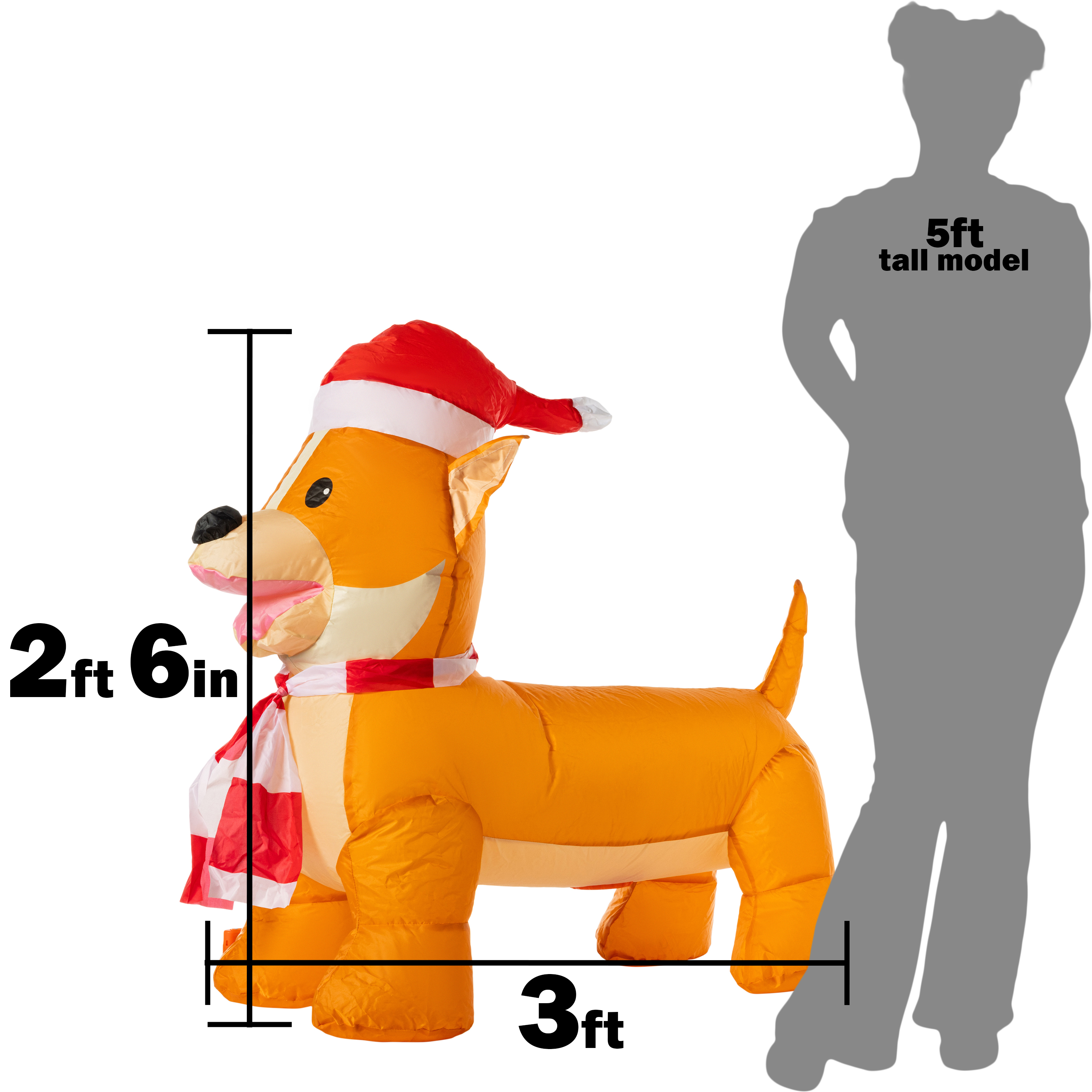 Inflatable Outdoor Holiday Decoration 3ft