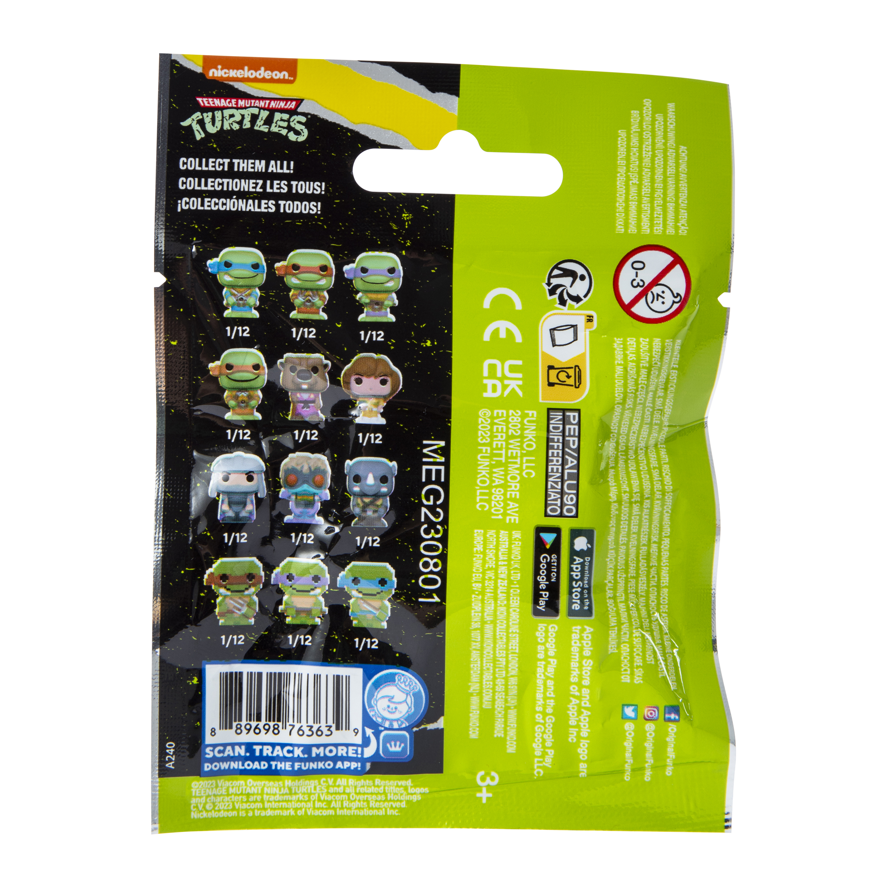 Funko Bitty Pop! Teenage Mutant Ninja Turtles® Blind Bag