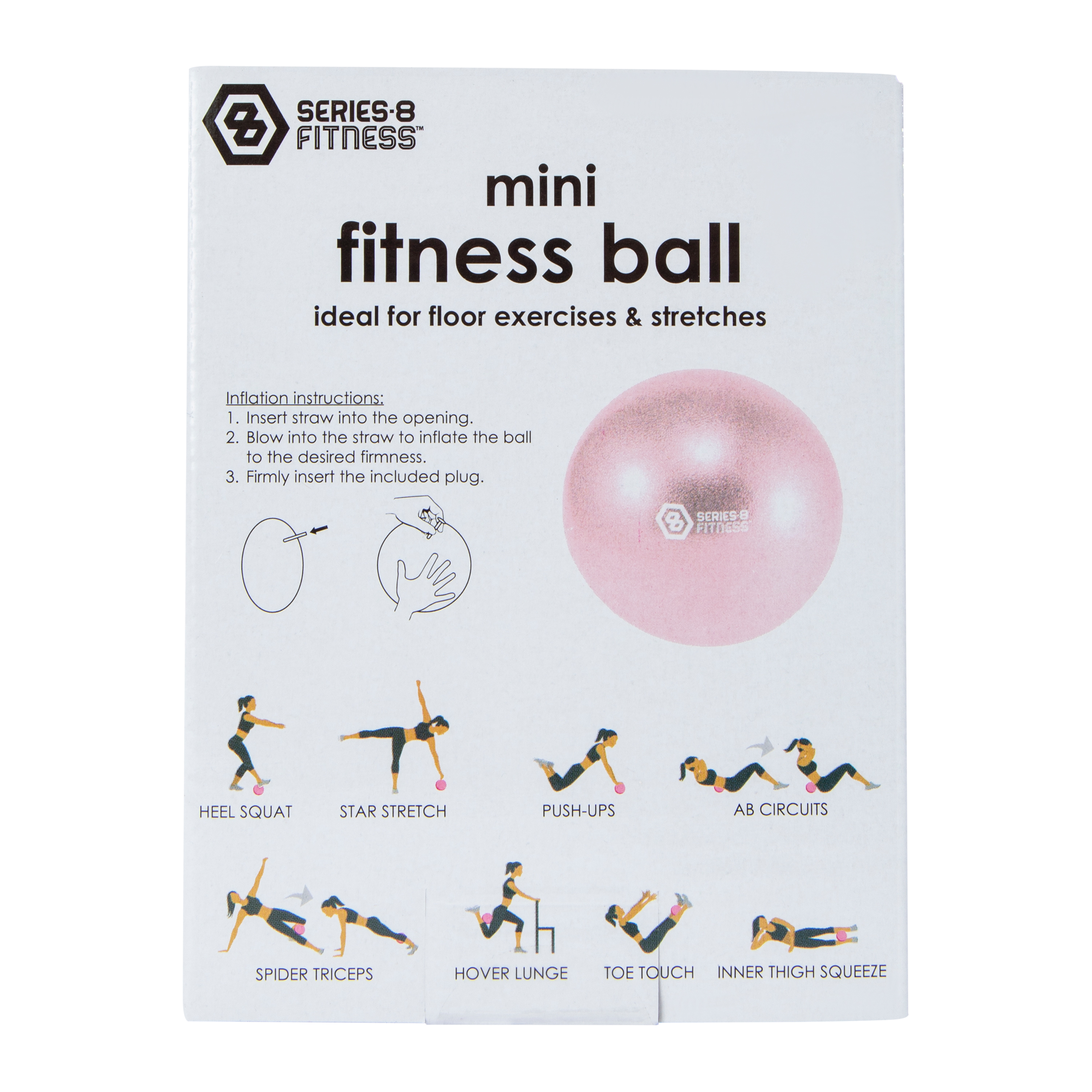 Series-8 Fitness™ Mini Fitness Ball 9in