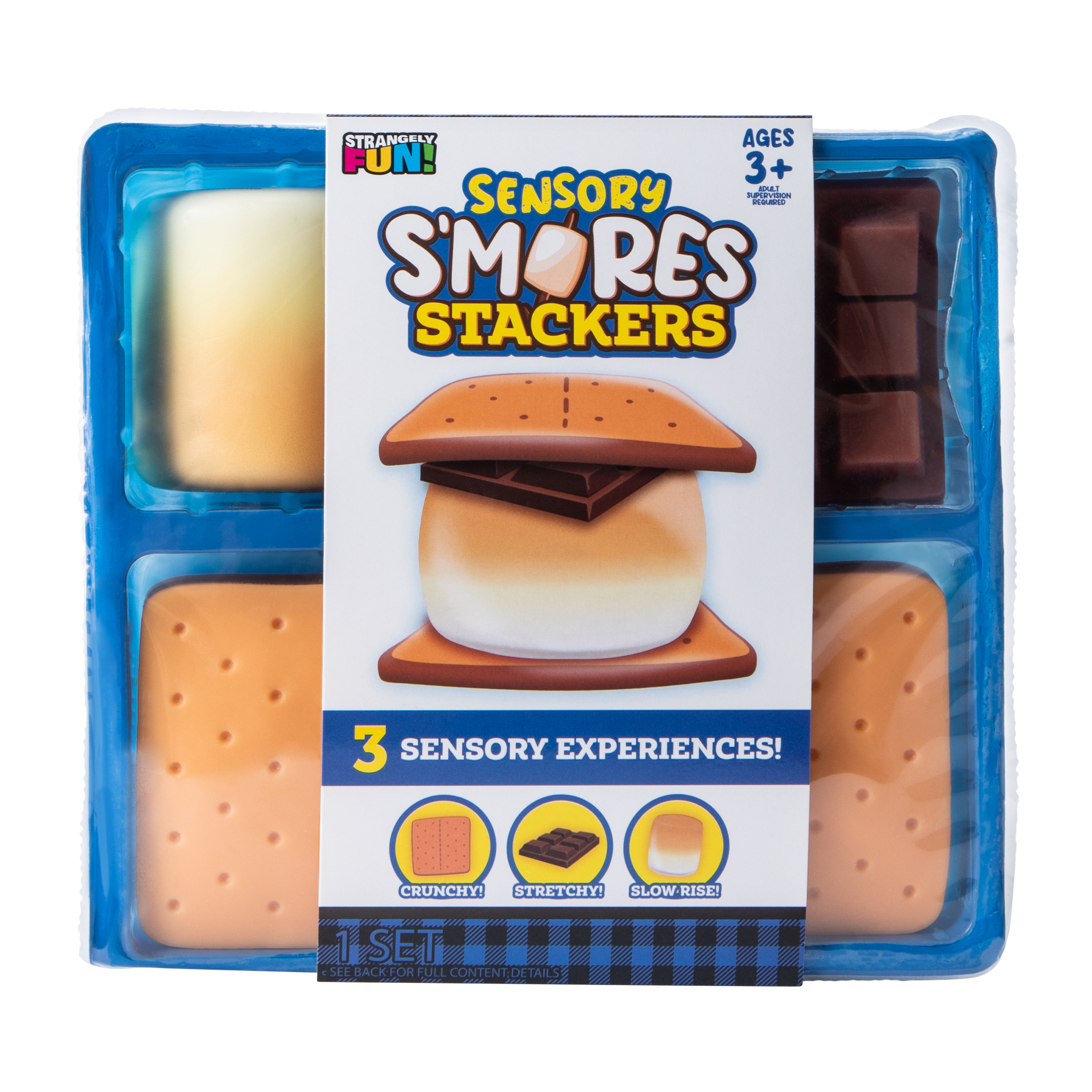 Sensory S'mores Stackers Set