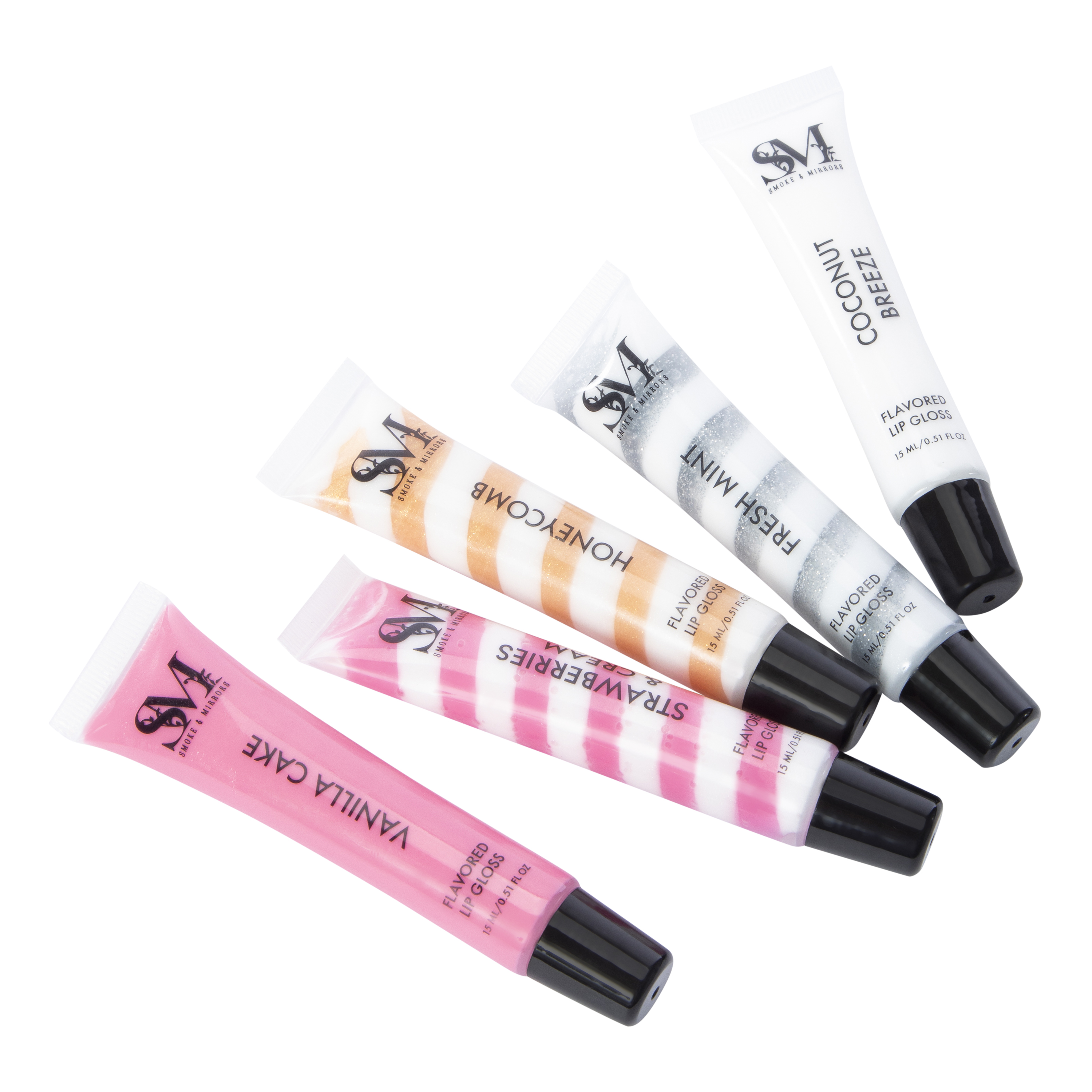 Smoke & Mirrors Shimmer & Shine Flavored Lip Gloss Set 5-Count