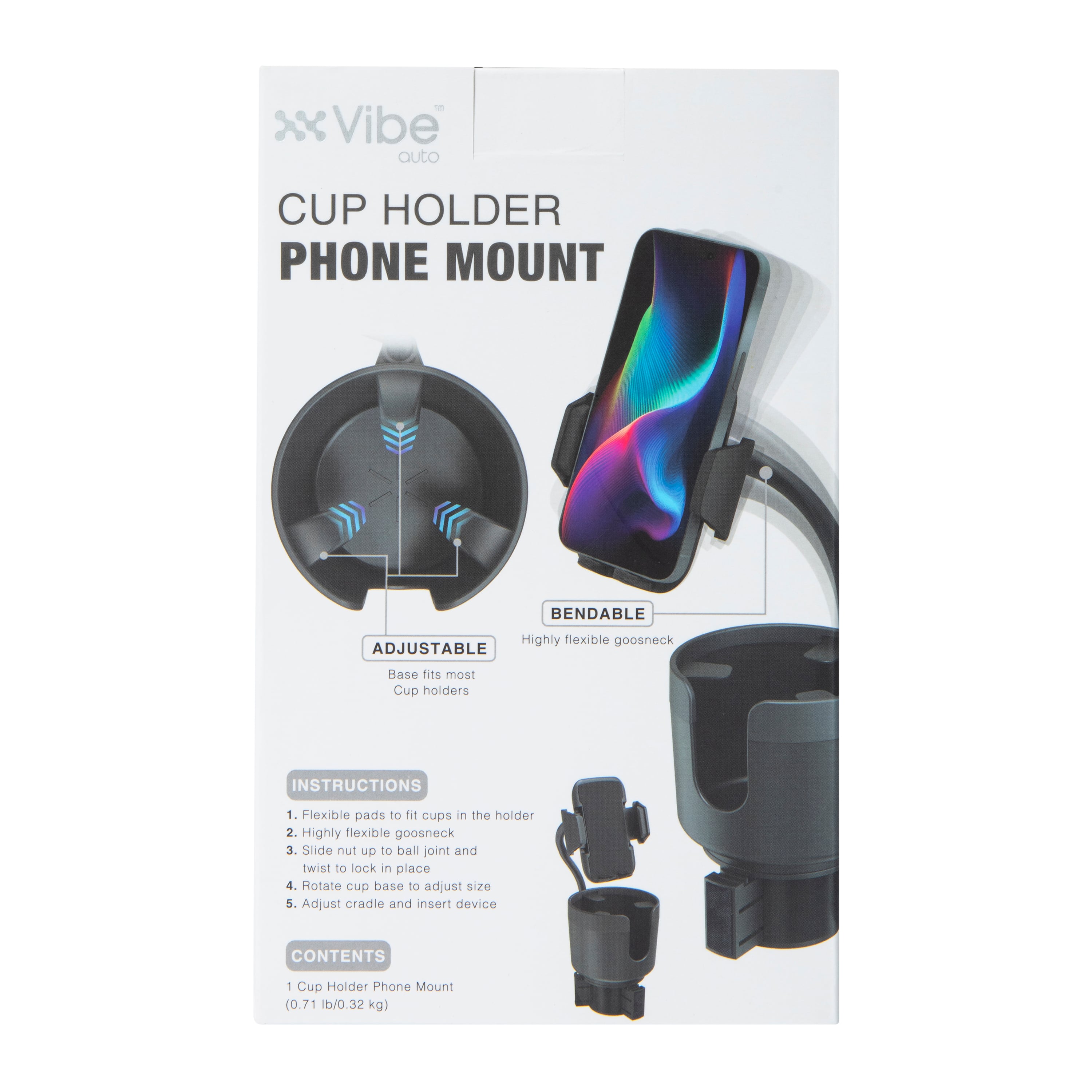 Cup Holder Phone Car Mount