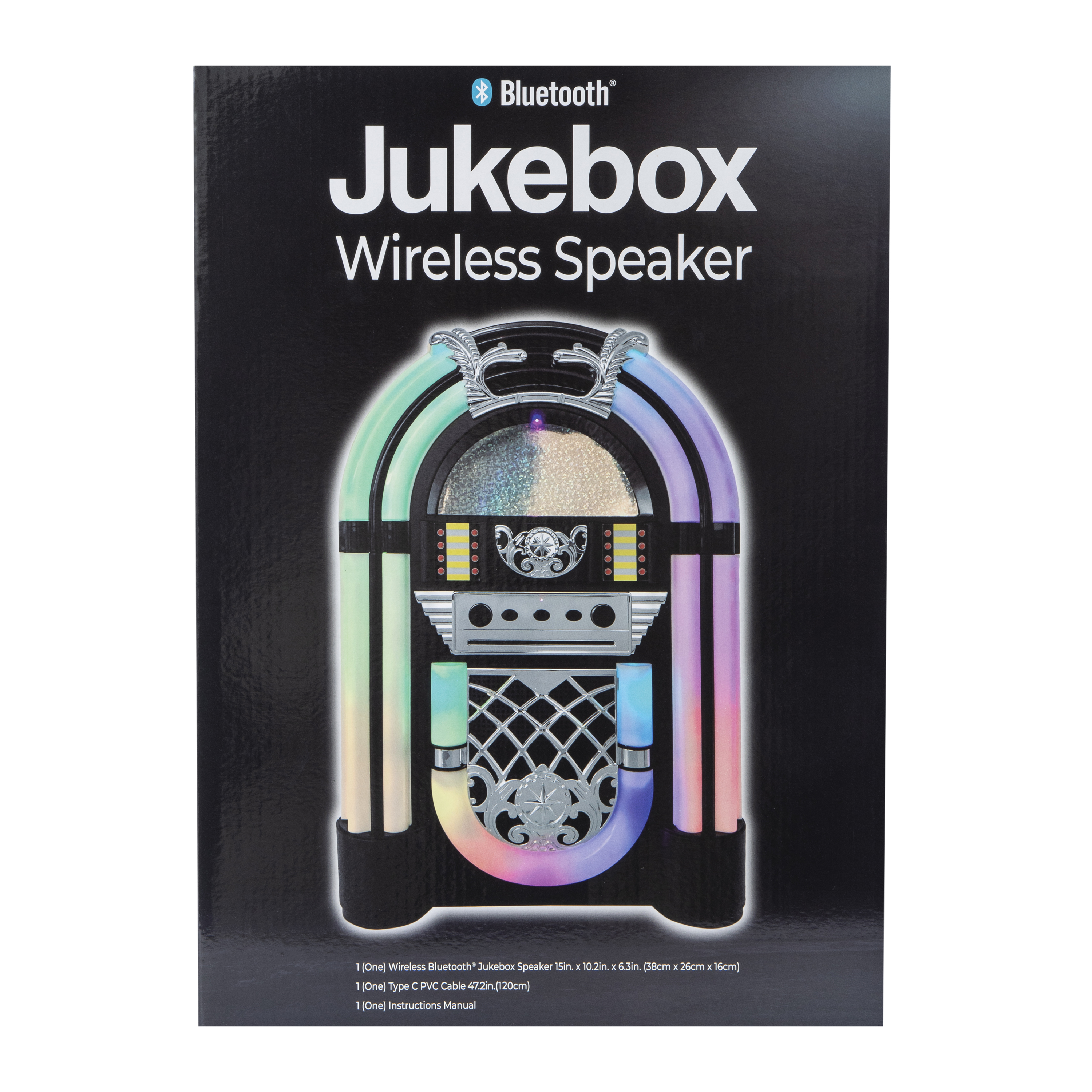Bluetooth® LED Jukebox Speaker 15in