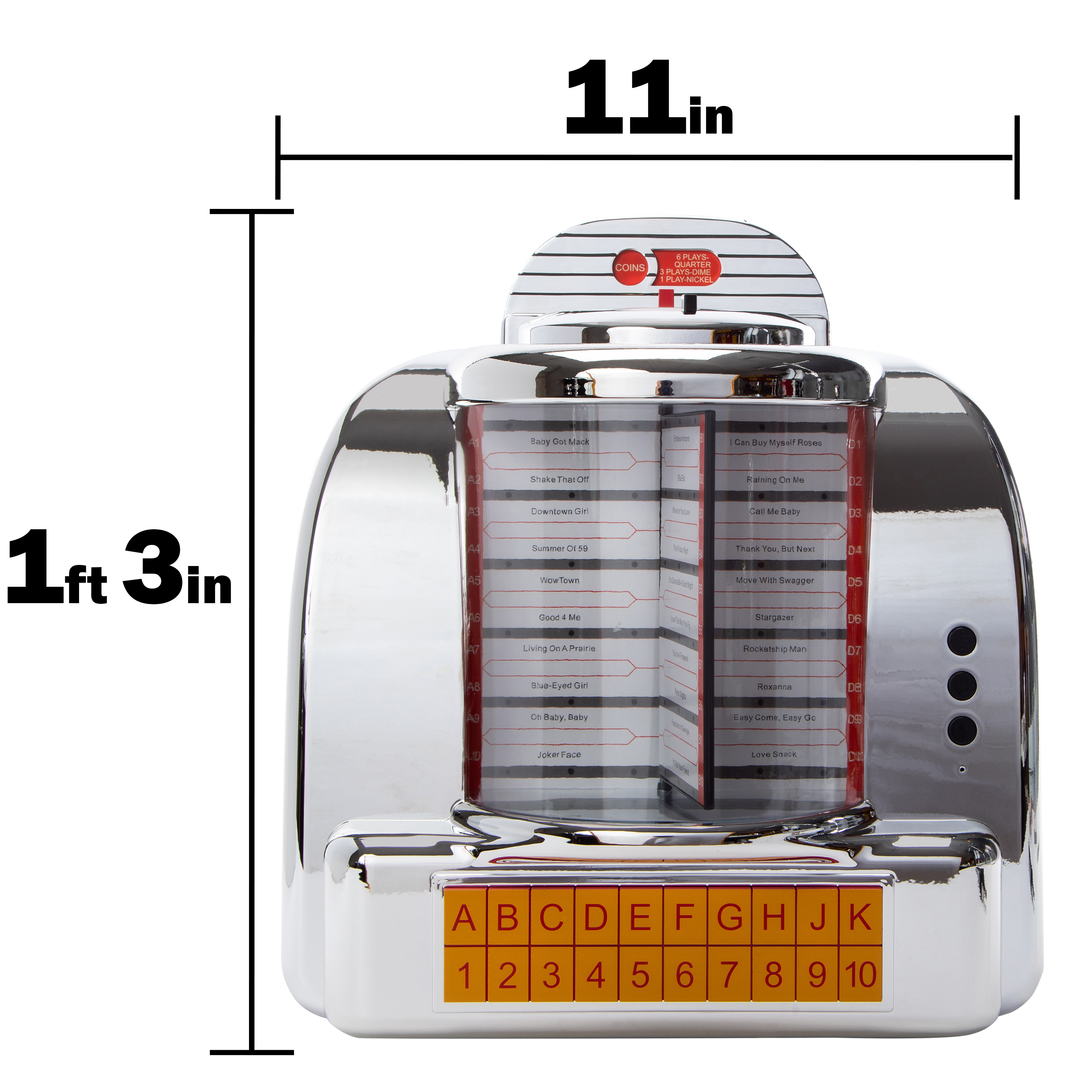 Bluetooth® LED Jukebox Speaker 15in