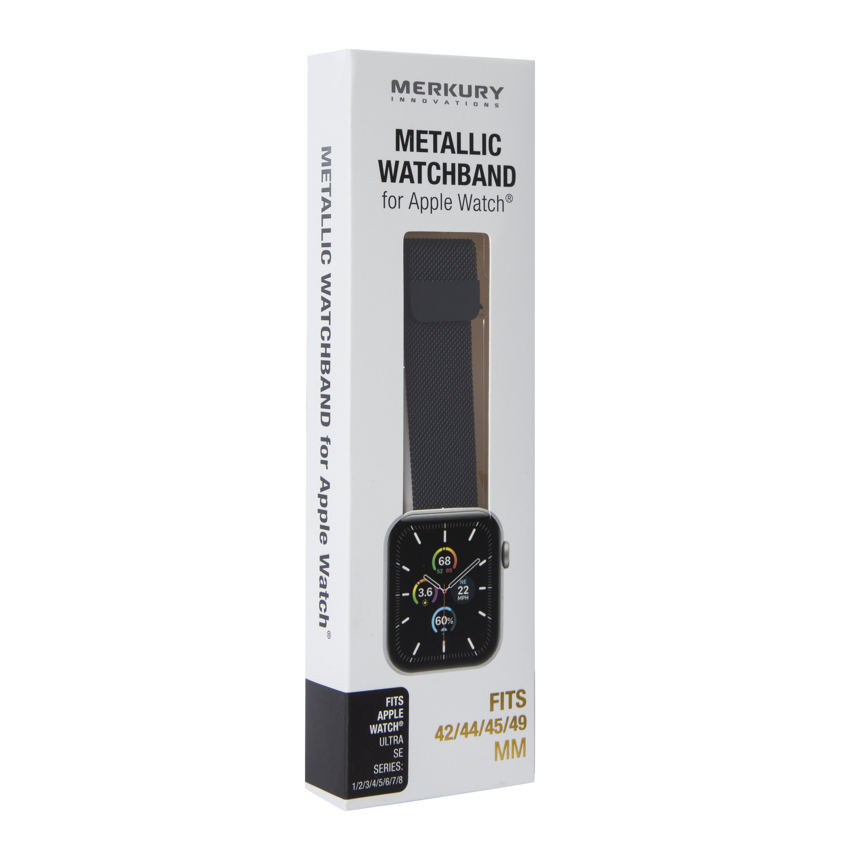 Metallic Watchband For Apple Watch