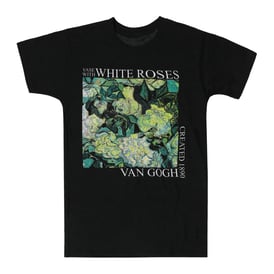 Vincent Van Gogh Vase With White Roses Graphic Tee | Five Below