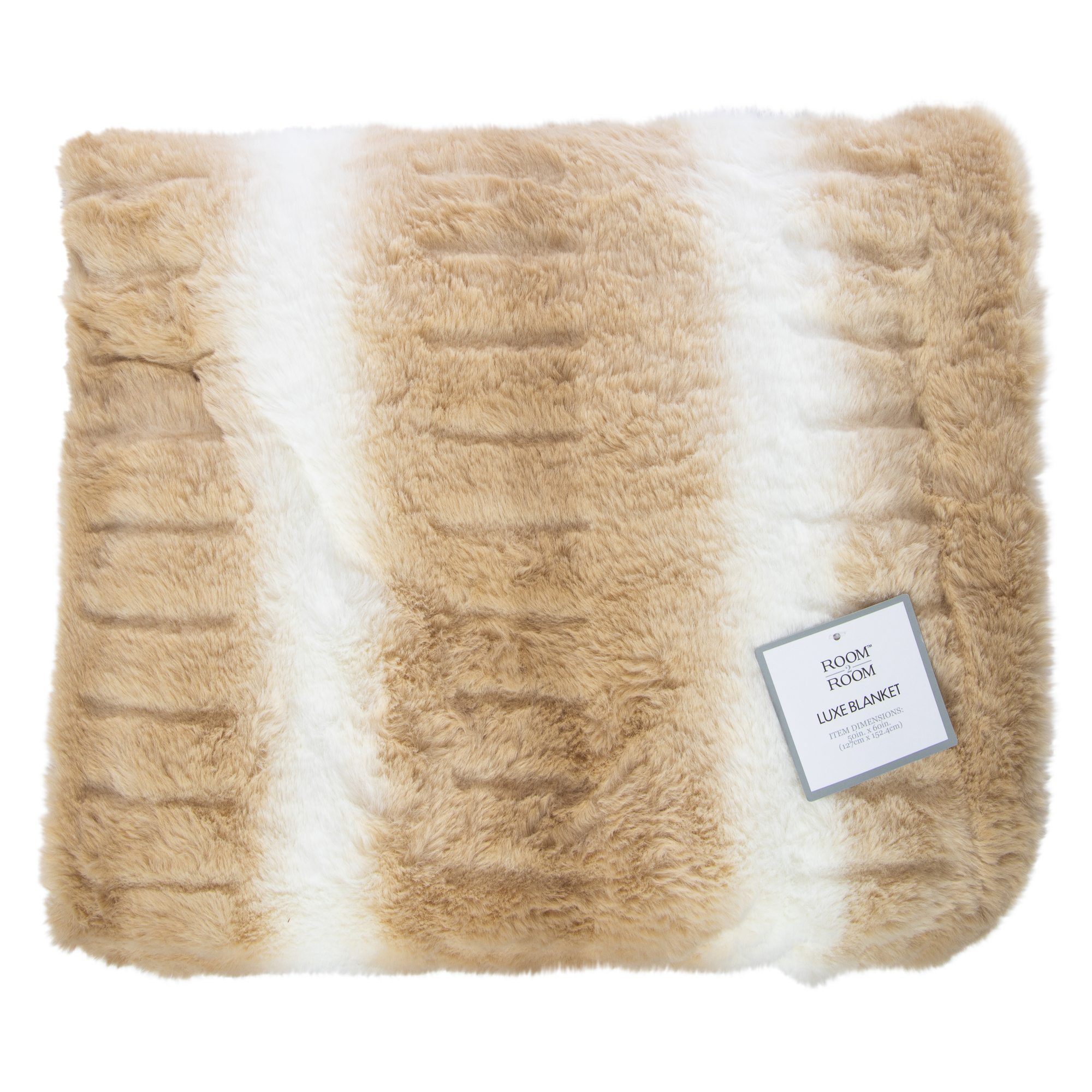 Faux Fur Luxe Blanket 50in X 60in