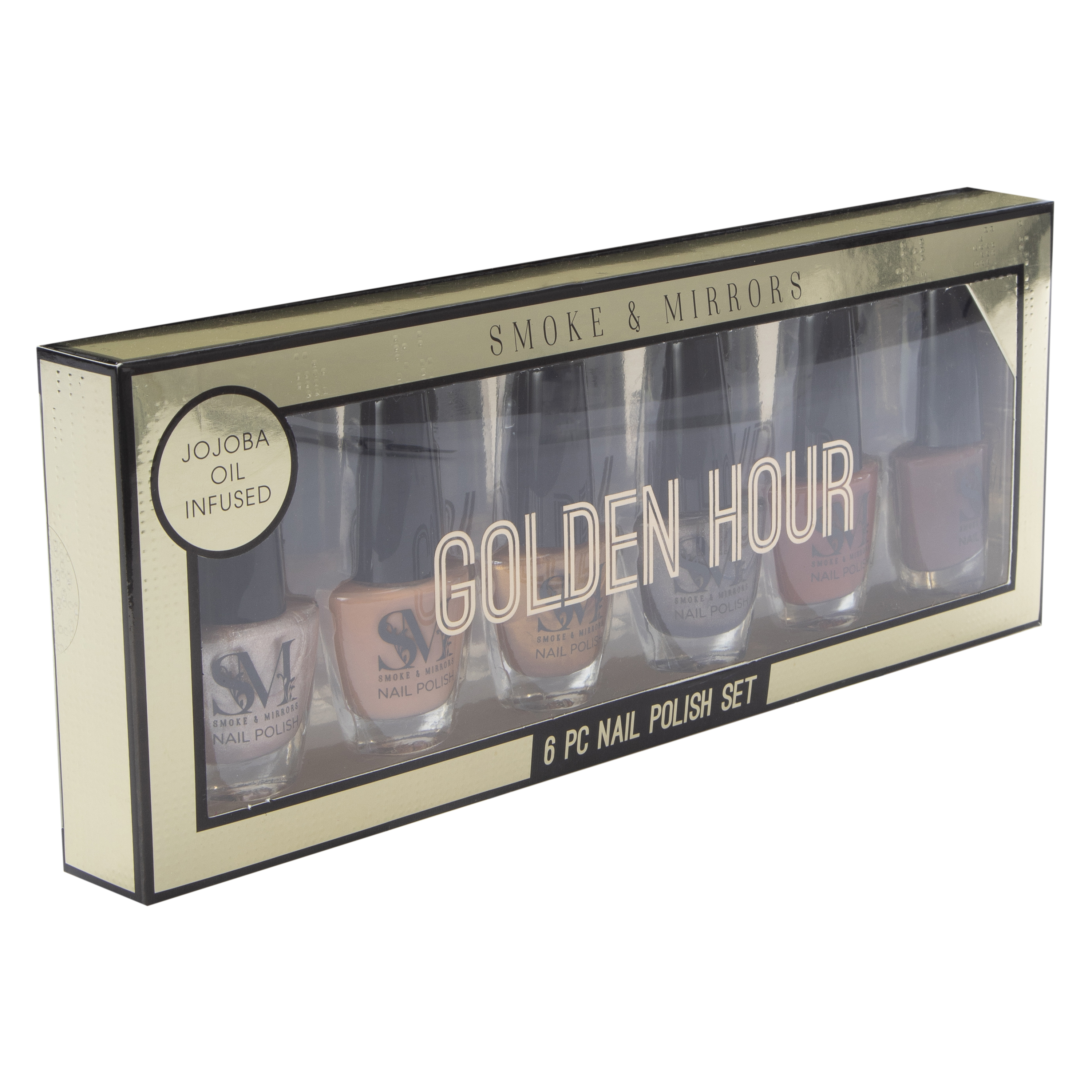 Smoke & Mirrors Golden Hour Nail Polish 6-Piece Set