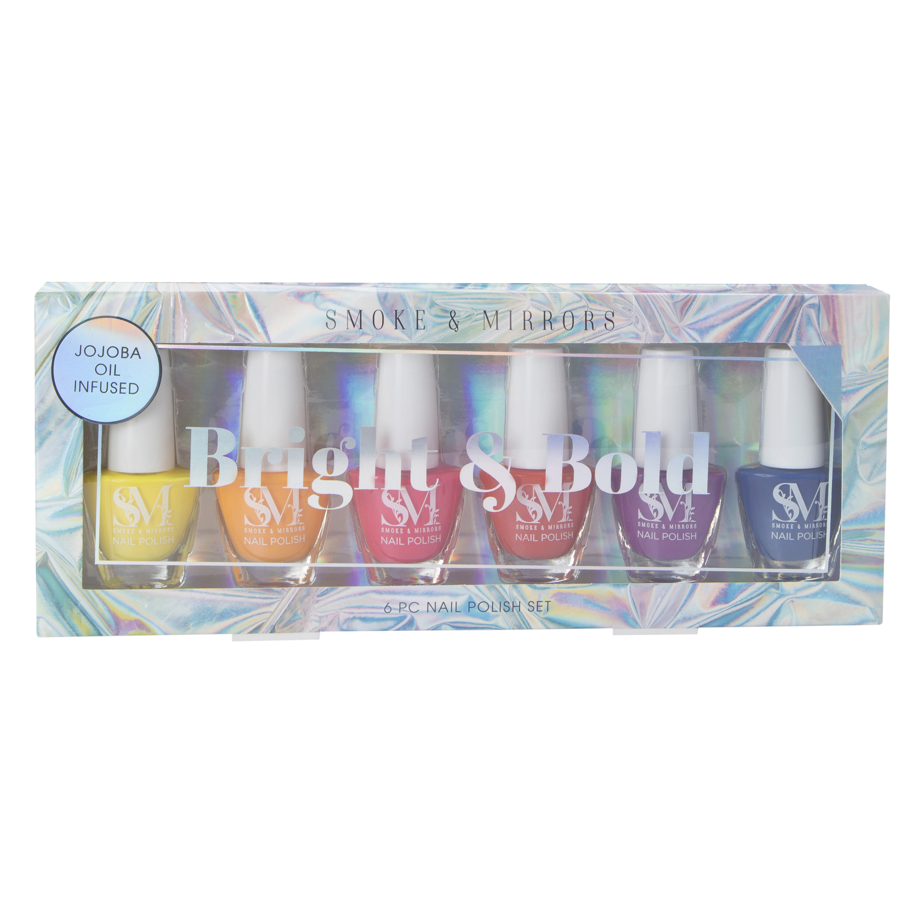 Smoke & Mirrors Bright & Bold Nail Polish 6-Piece Set
