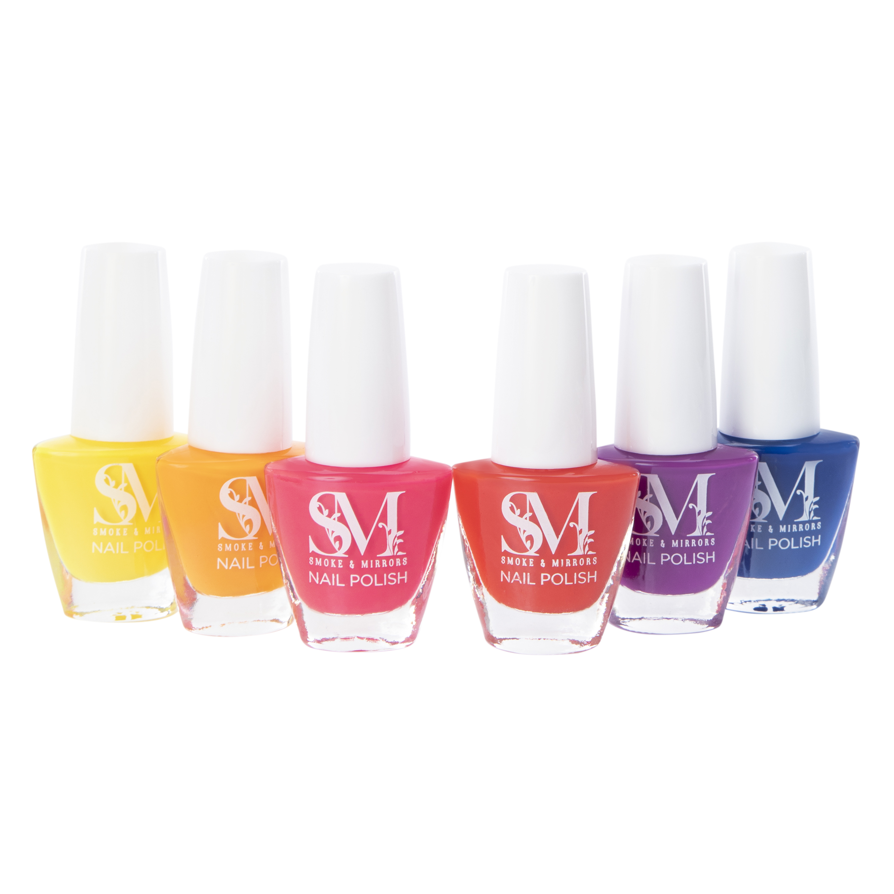 Smoke & Mirrors Bright & Bold Nail Polish 6-Piece Set