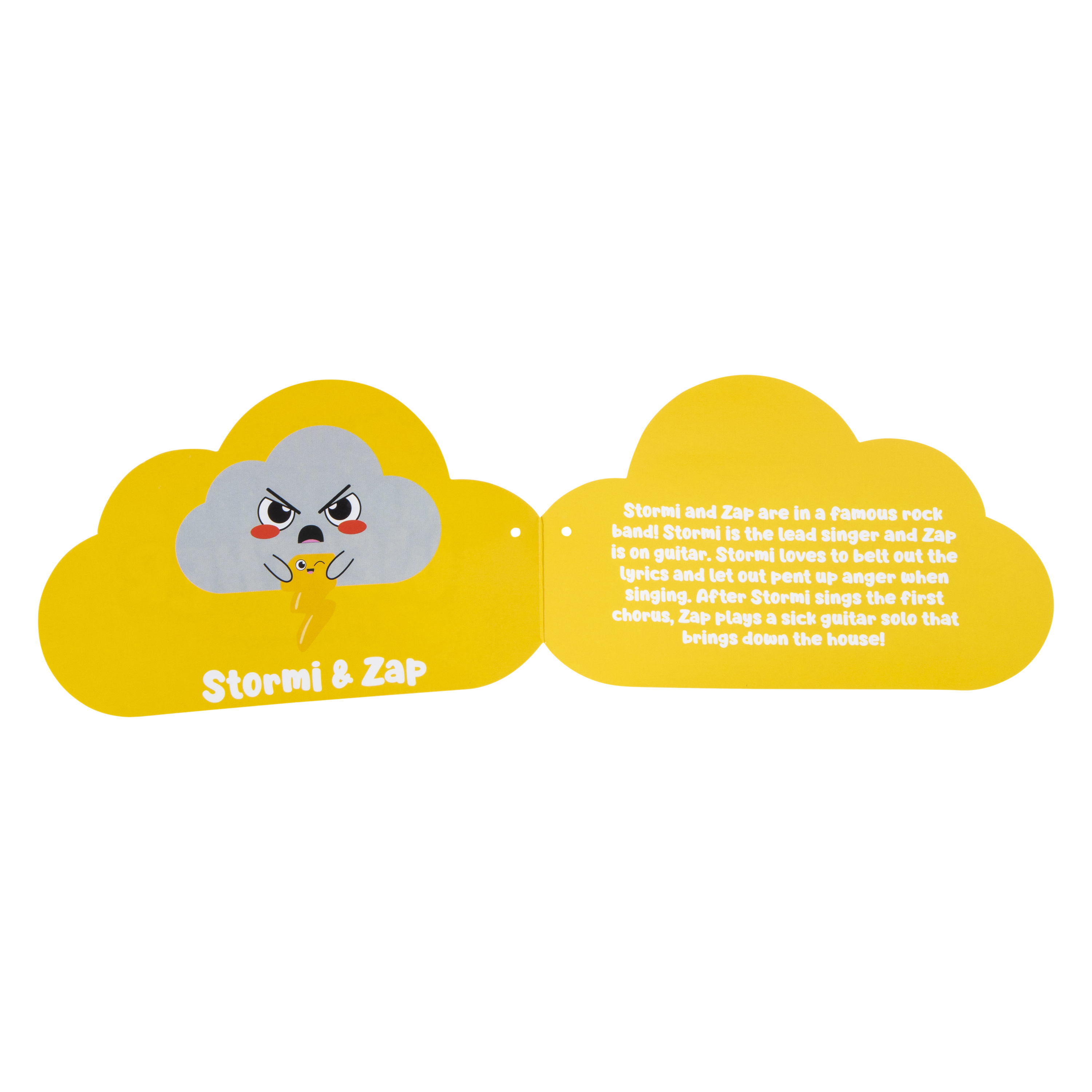 Moody Weather Emotion Cloud Plush