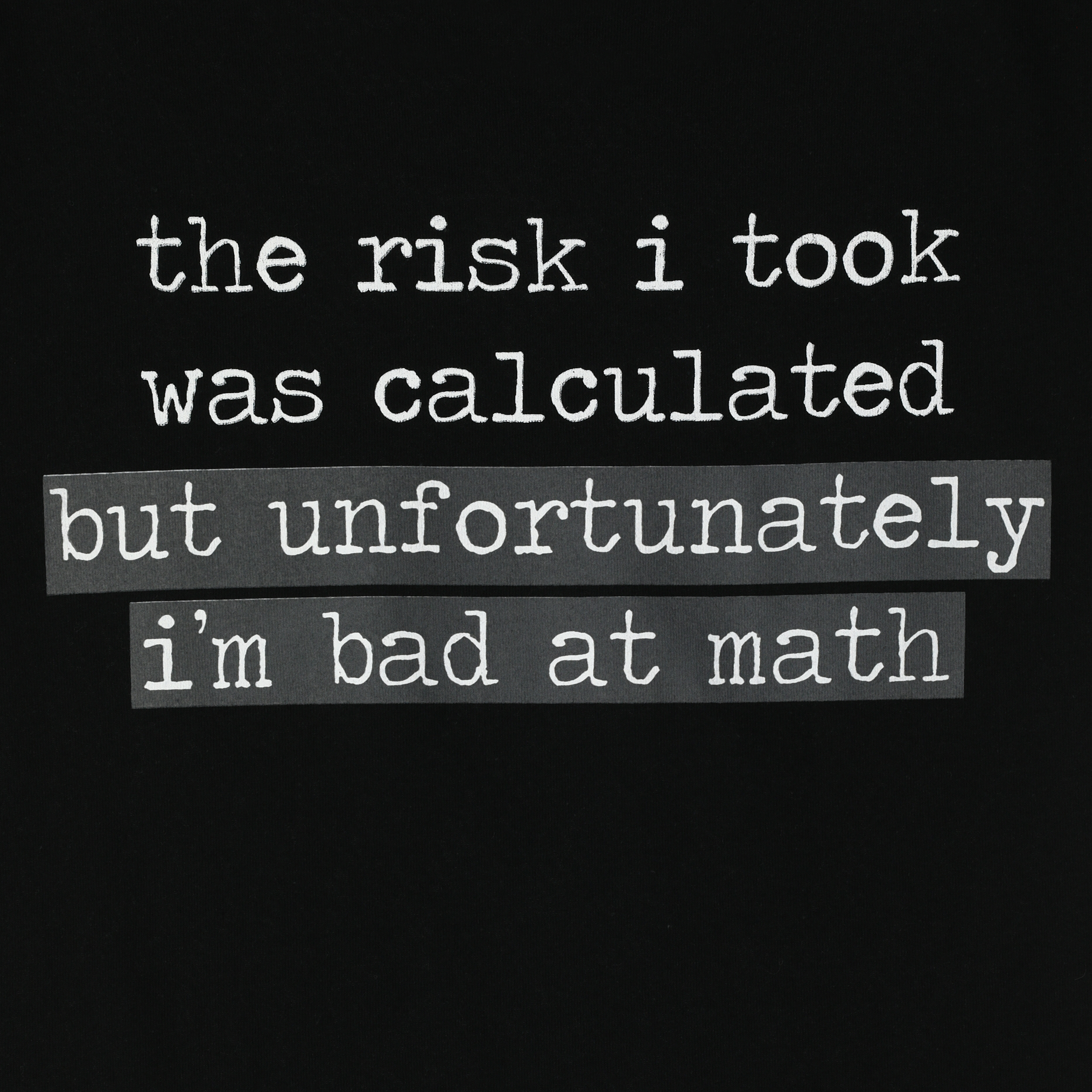 'The Risk I Took…' Graphic Tee