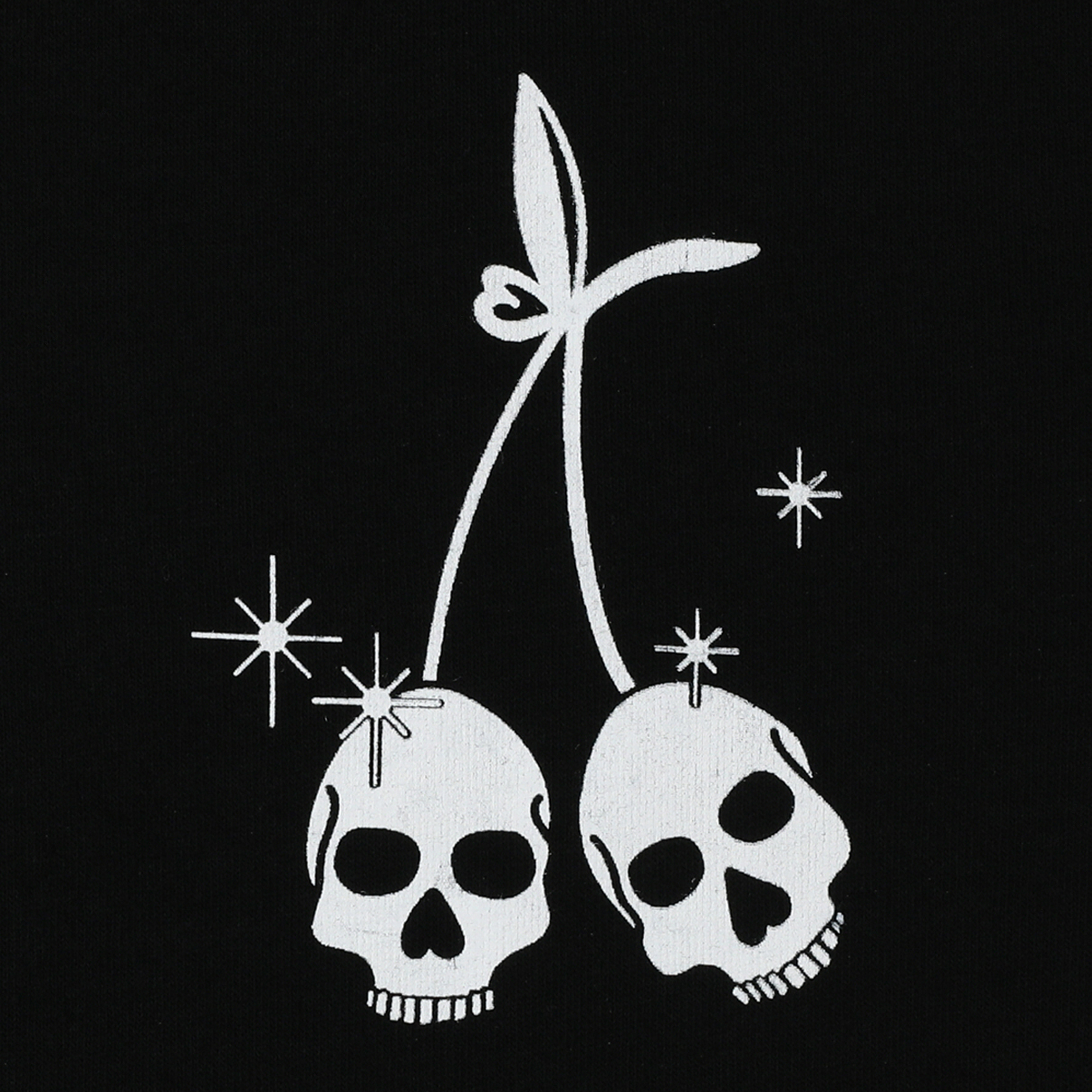 Cherry Skulls Graphic Tee