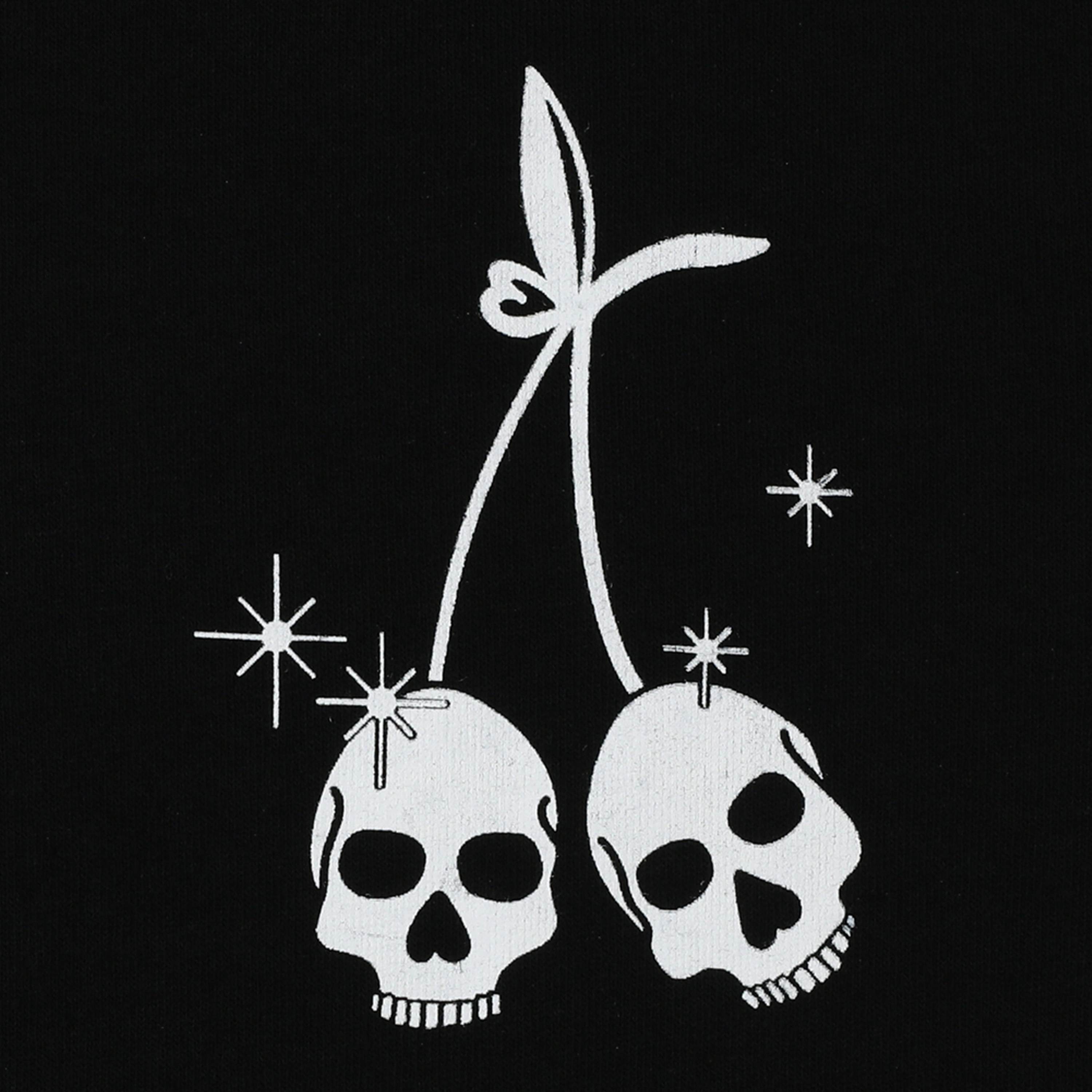 Cherry Skulls Graphic Tee