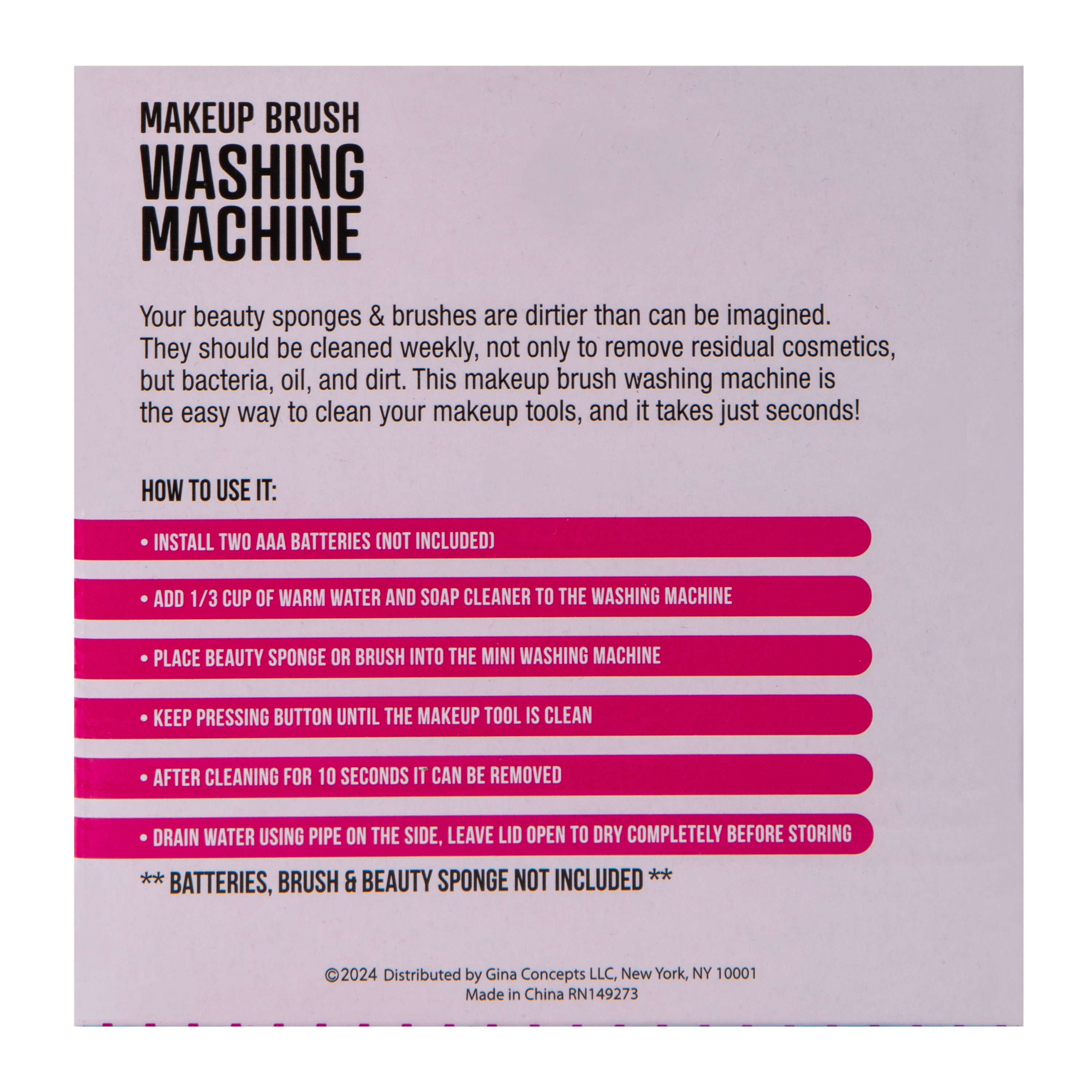 Makeup Brush Washing Machine