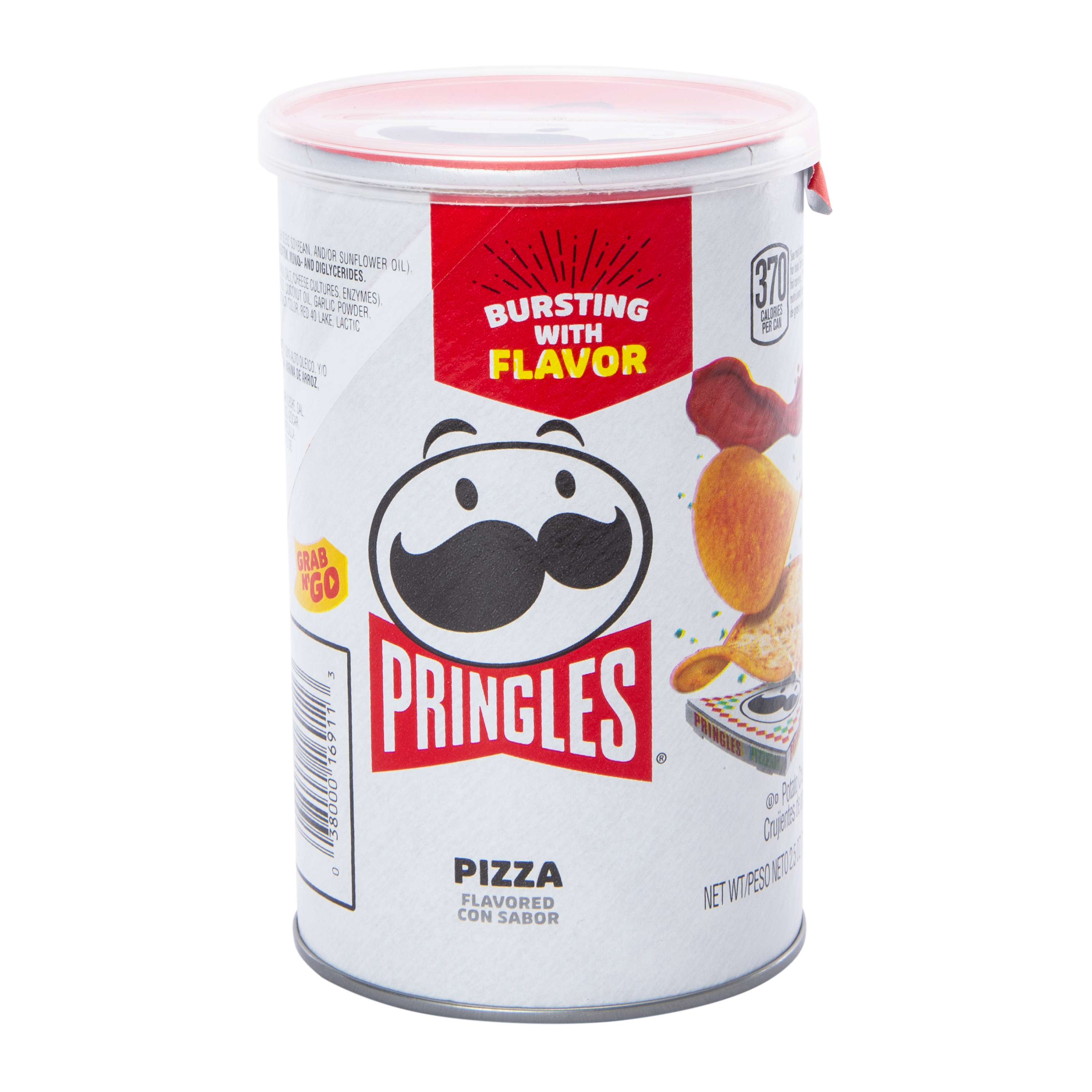 Pringles® Grab N' Go Pizza Flavored Potato Crisps 2.5oz