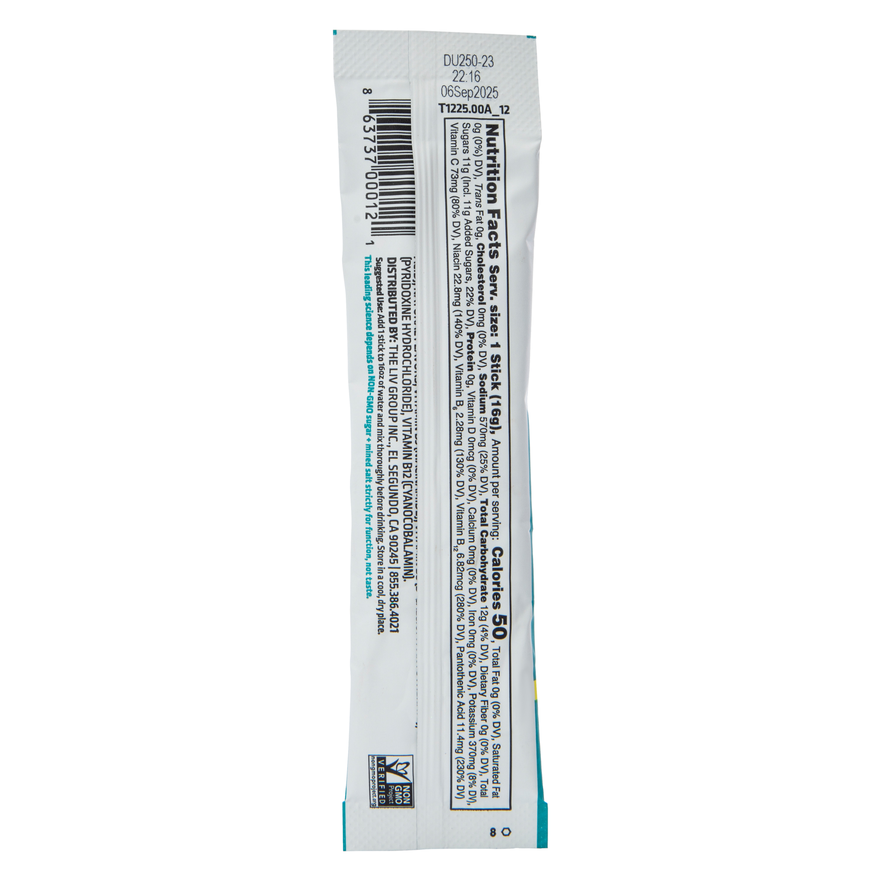 Liquid I.V.® Hydration Multiplier Non-GMO Electrolyte Drink Mix 0.560z