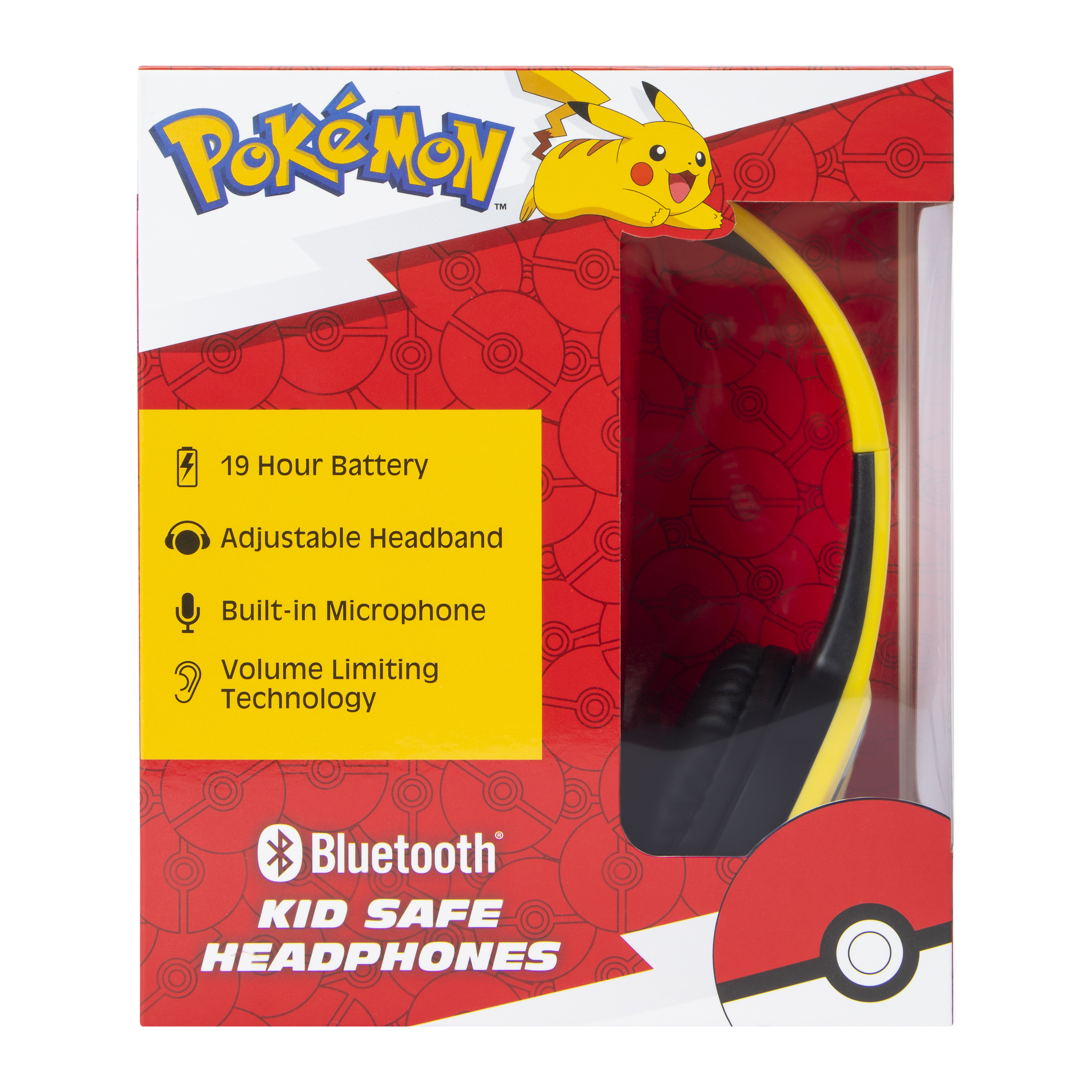 Pokemon™ Kid-Safe Bluetooth® Headphones With Mic