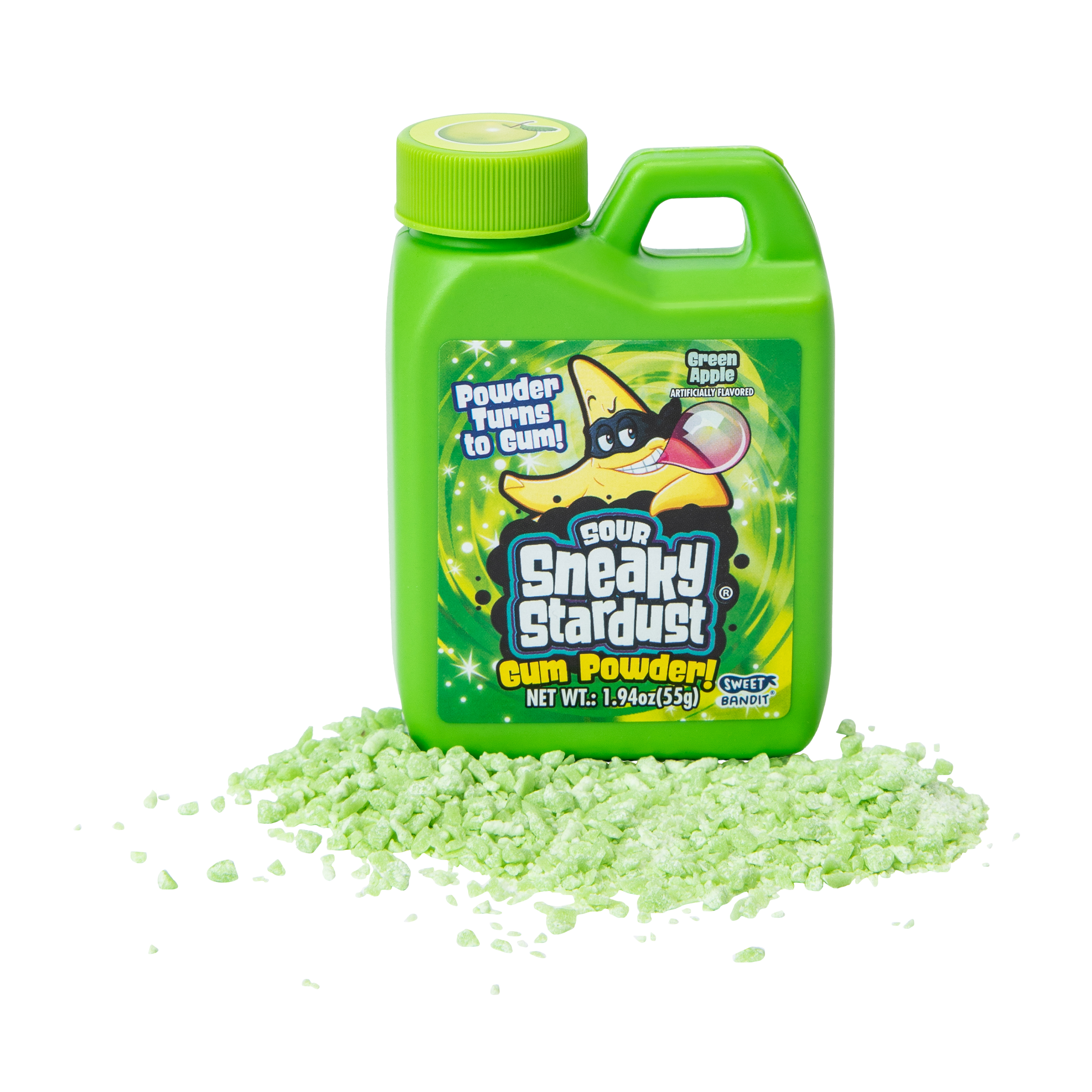 Sneaky Stardust™ Sour Strawberry Gum Powder