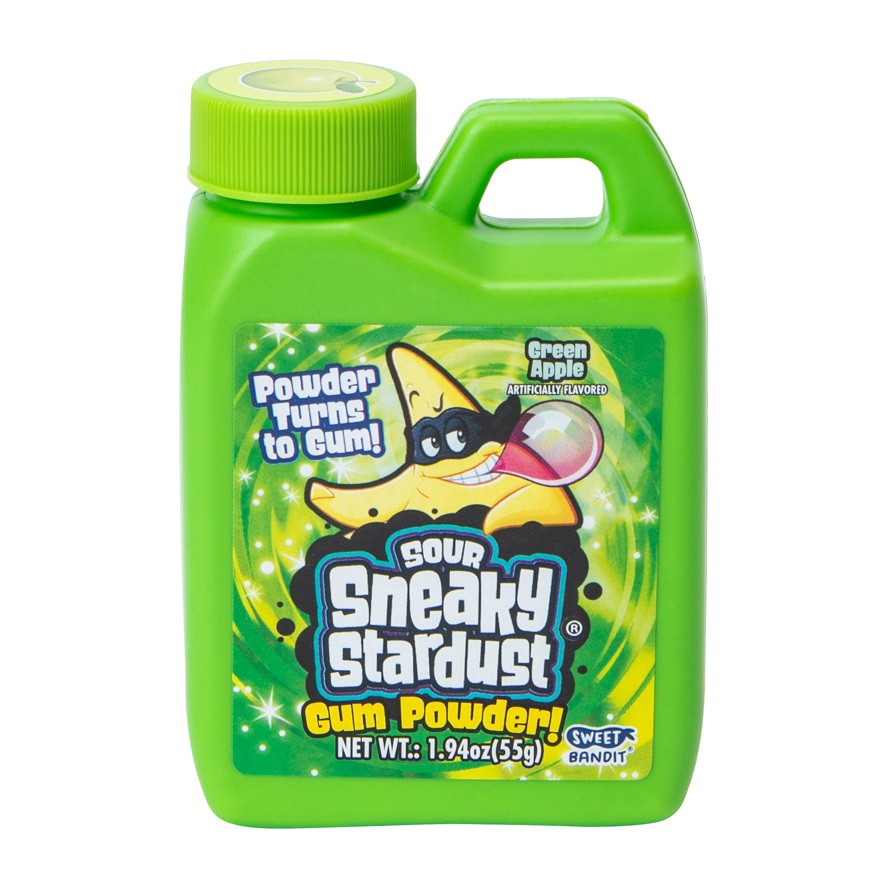 Sneaky Stardust™ Sour Strawberry Gum Powder
