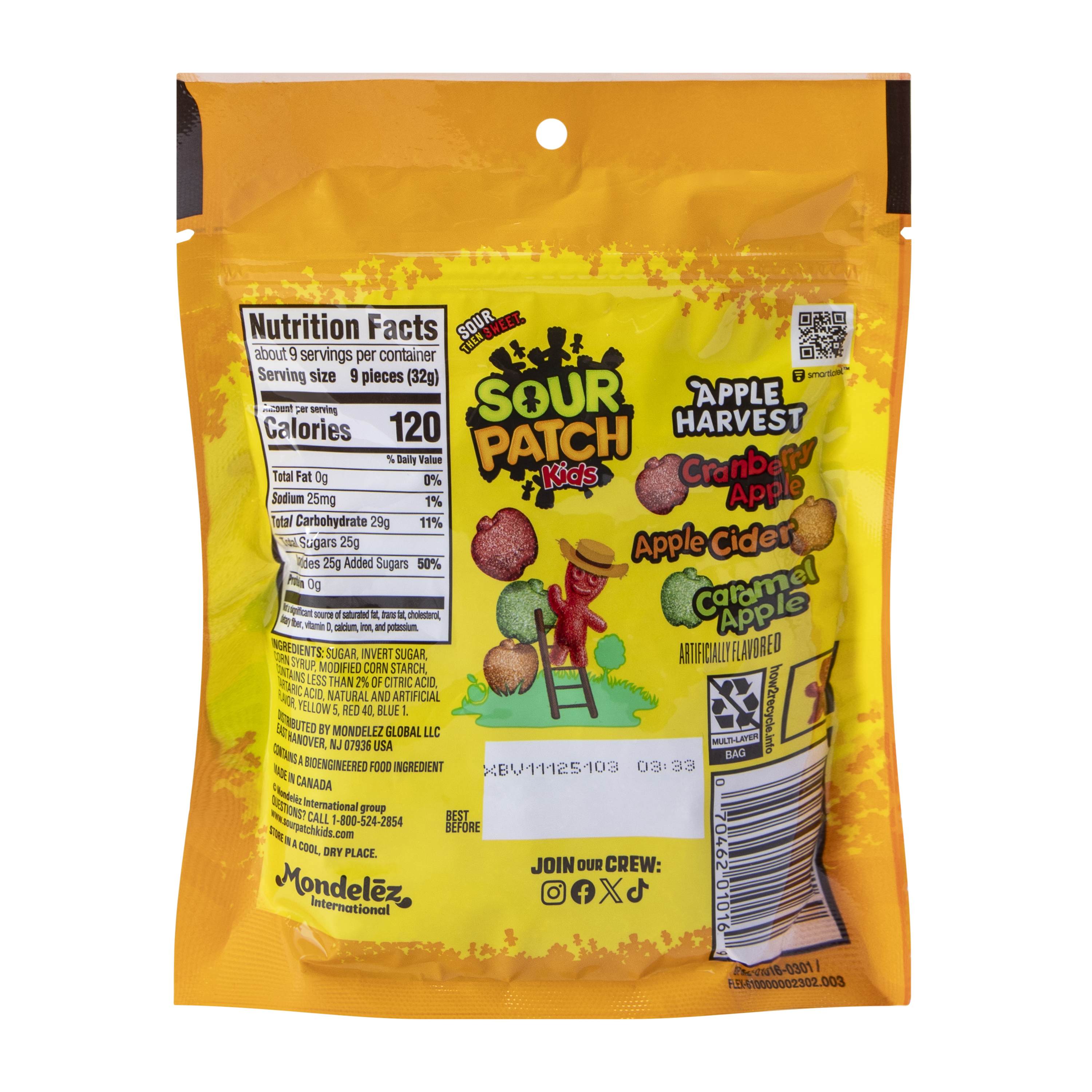 Sour Patch Kids® Apple Harvest Candy 10oz