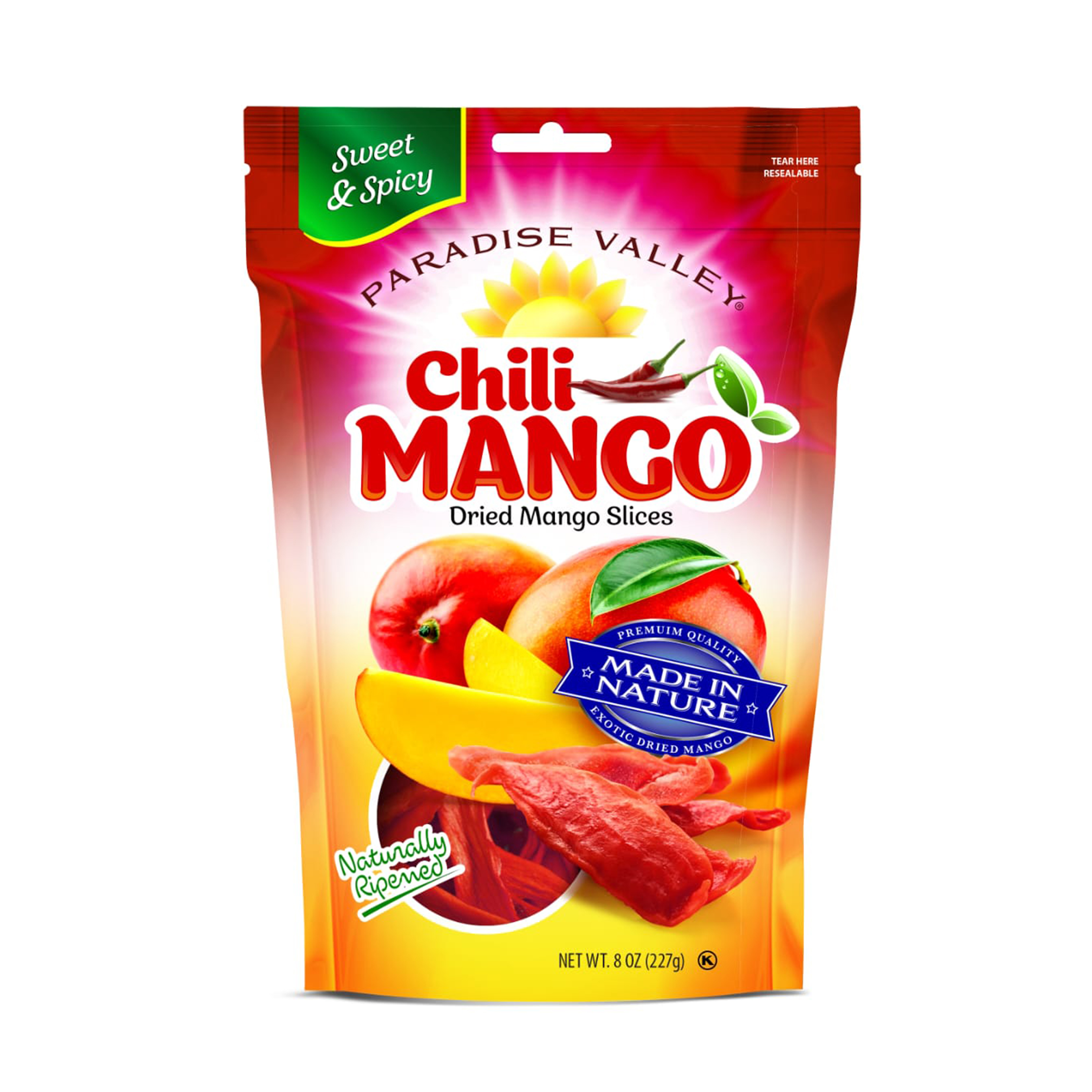 Paradise Valley™ Chili Mango Dried Mango Slices 8oz