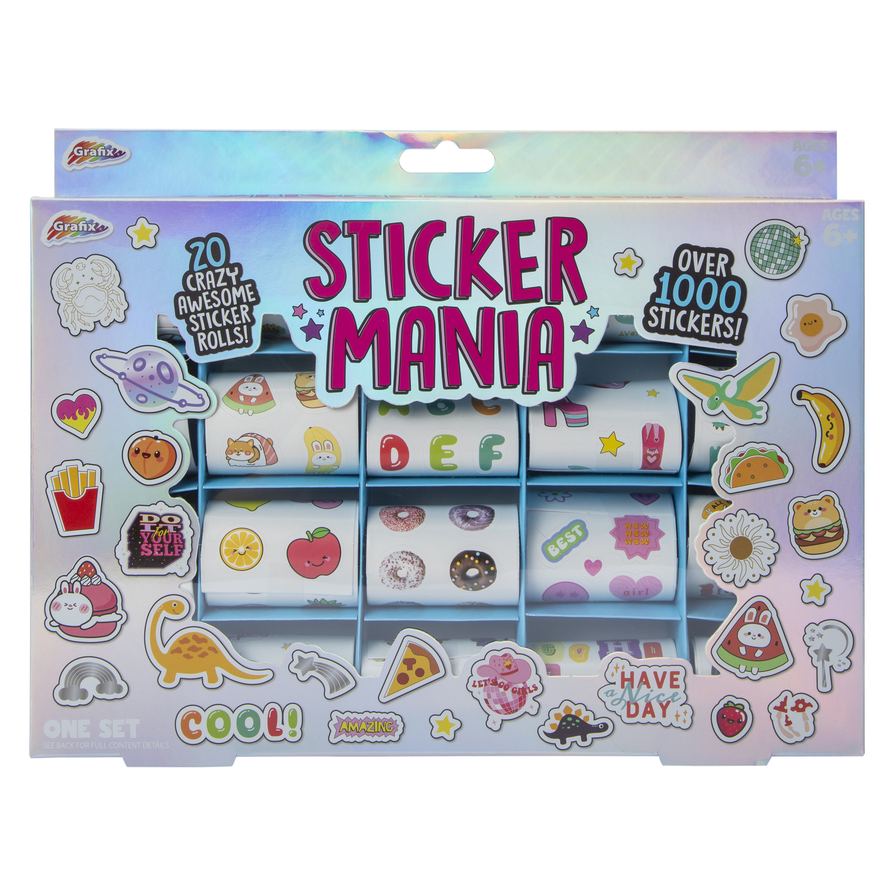 Sticker Mania With Over 1000 Stickers