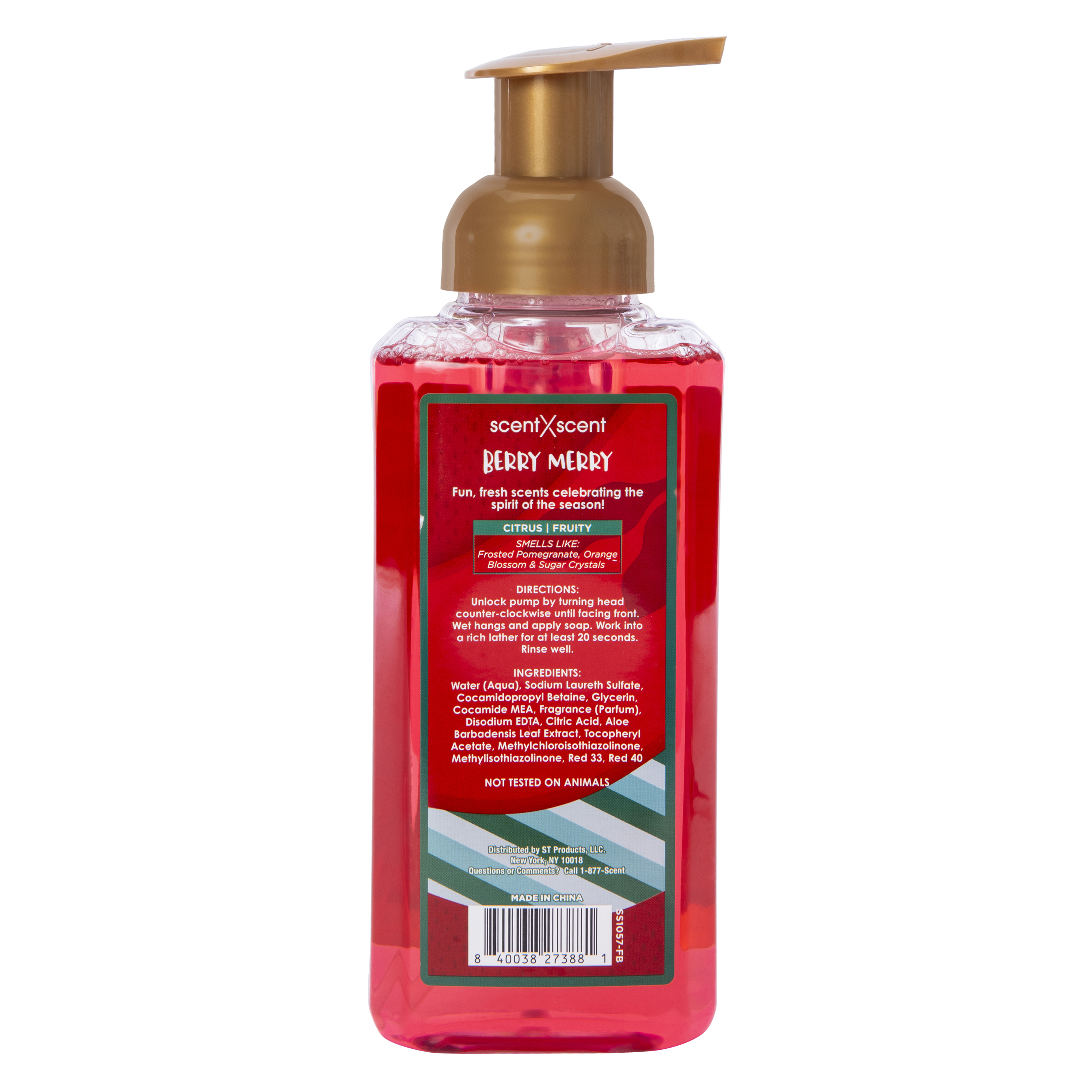 Holiday Scented Foaming Hand Soap 13.5oz
