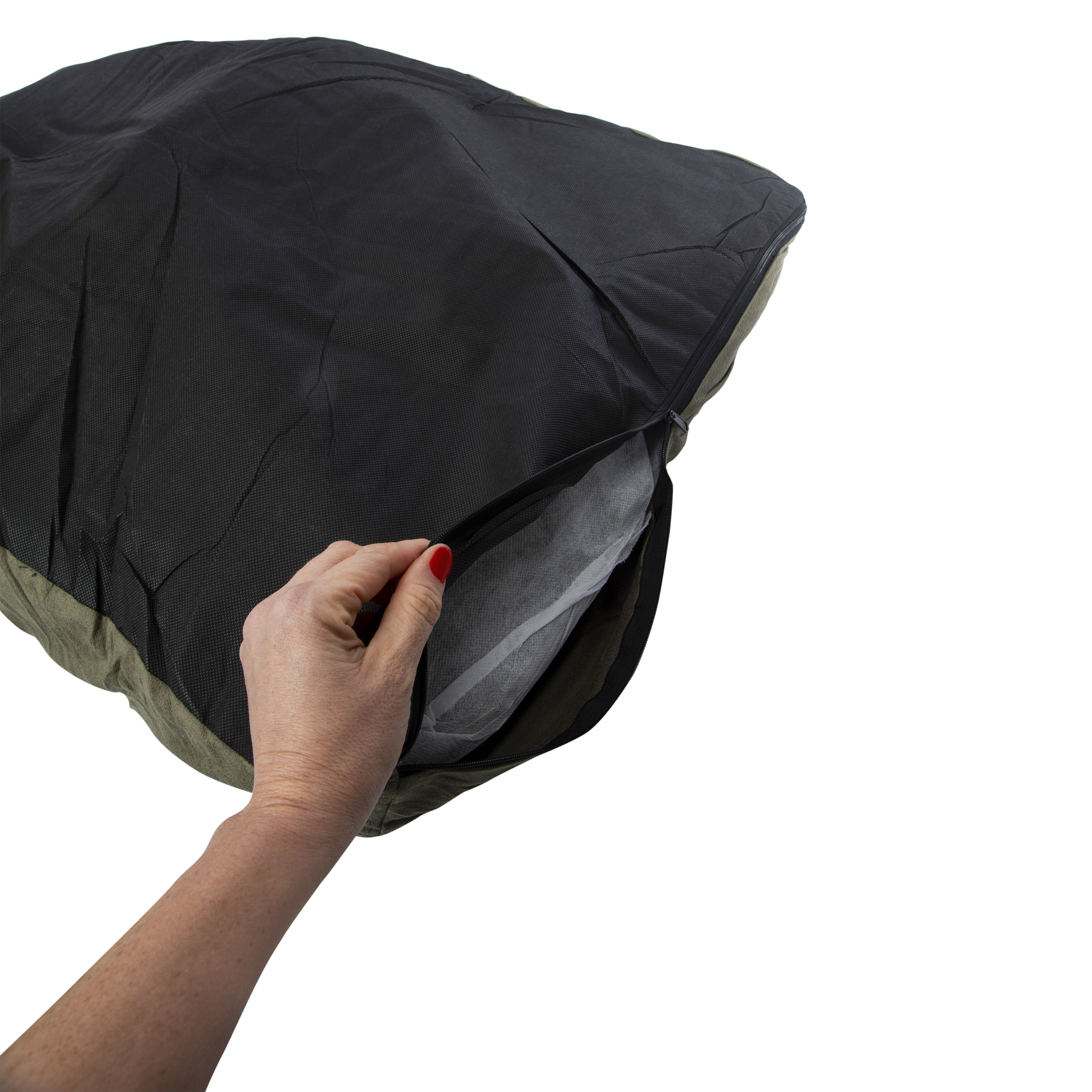 Large Fleece Pet Bed Pillow 36in X 24in