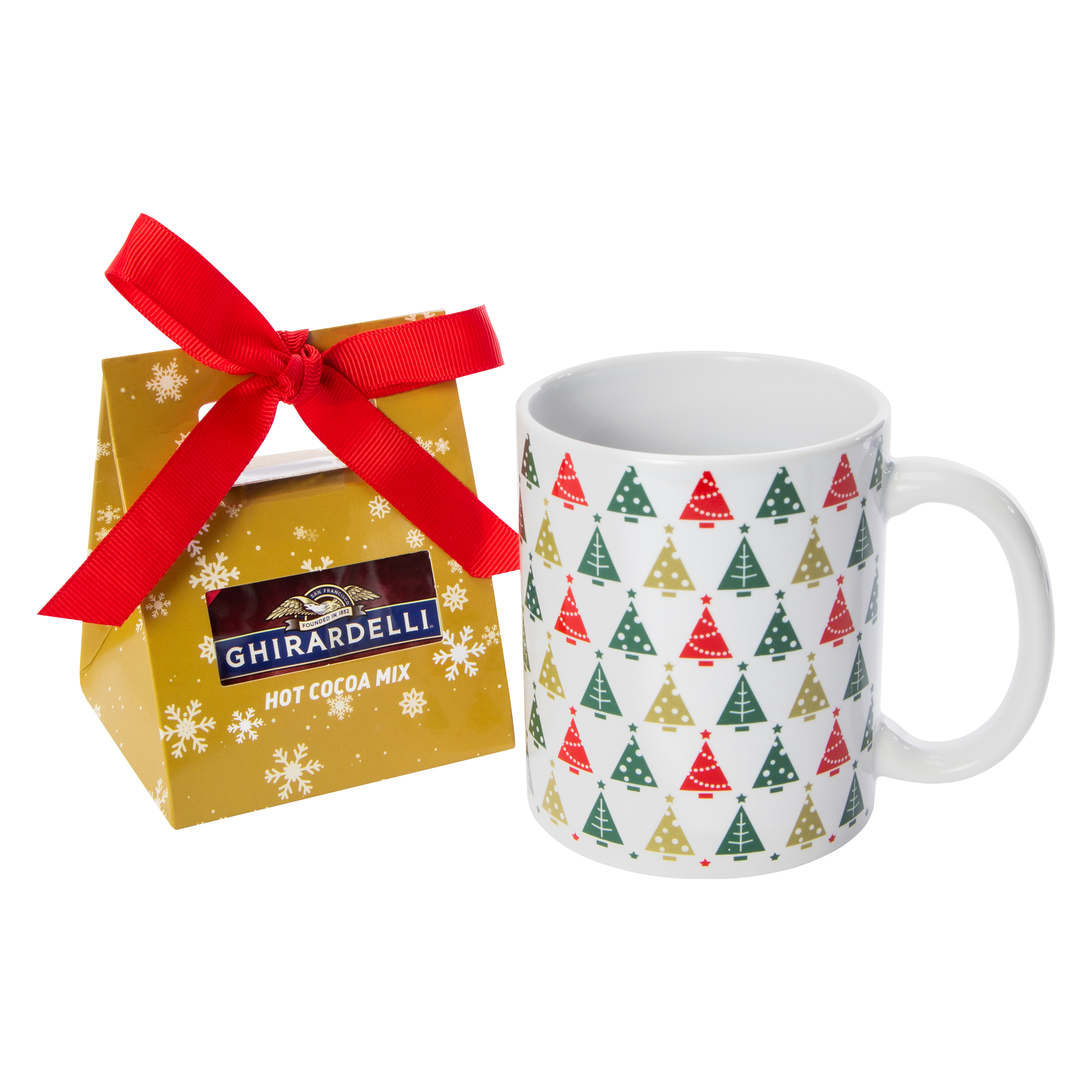 Ghiradelli® Hot Cocoa Mix & White Mug Set