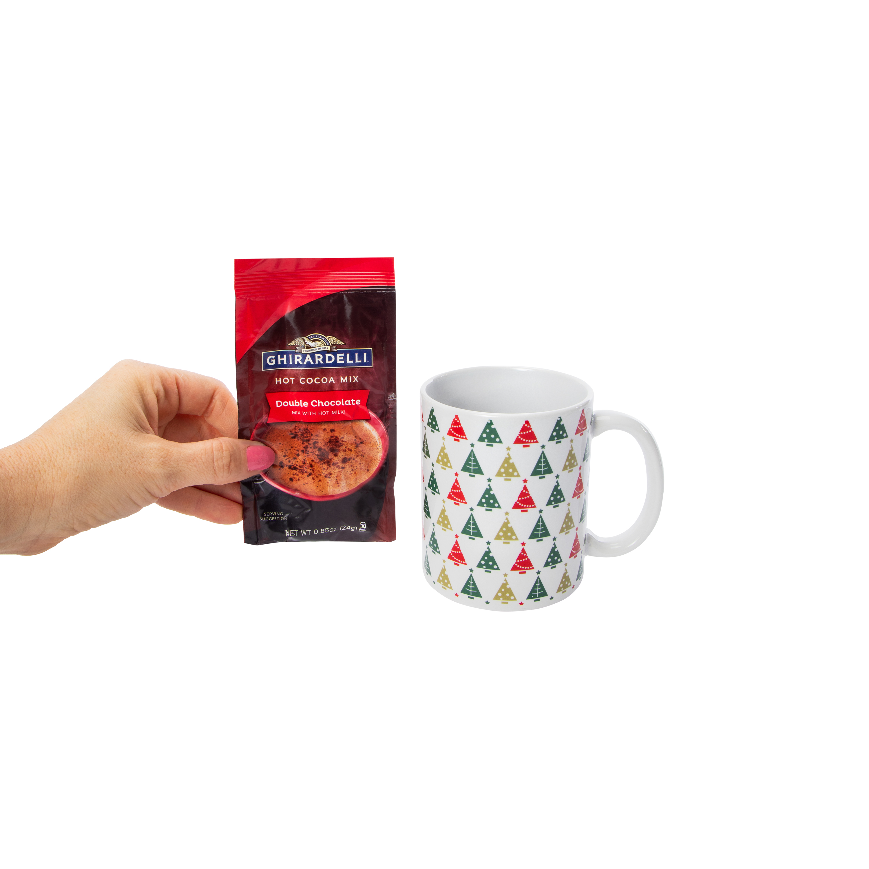Ghiradelli® Hot Cocoa Mix & White Mug Set