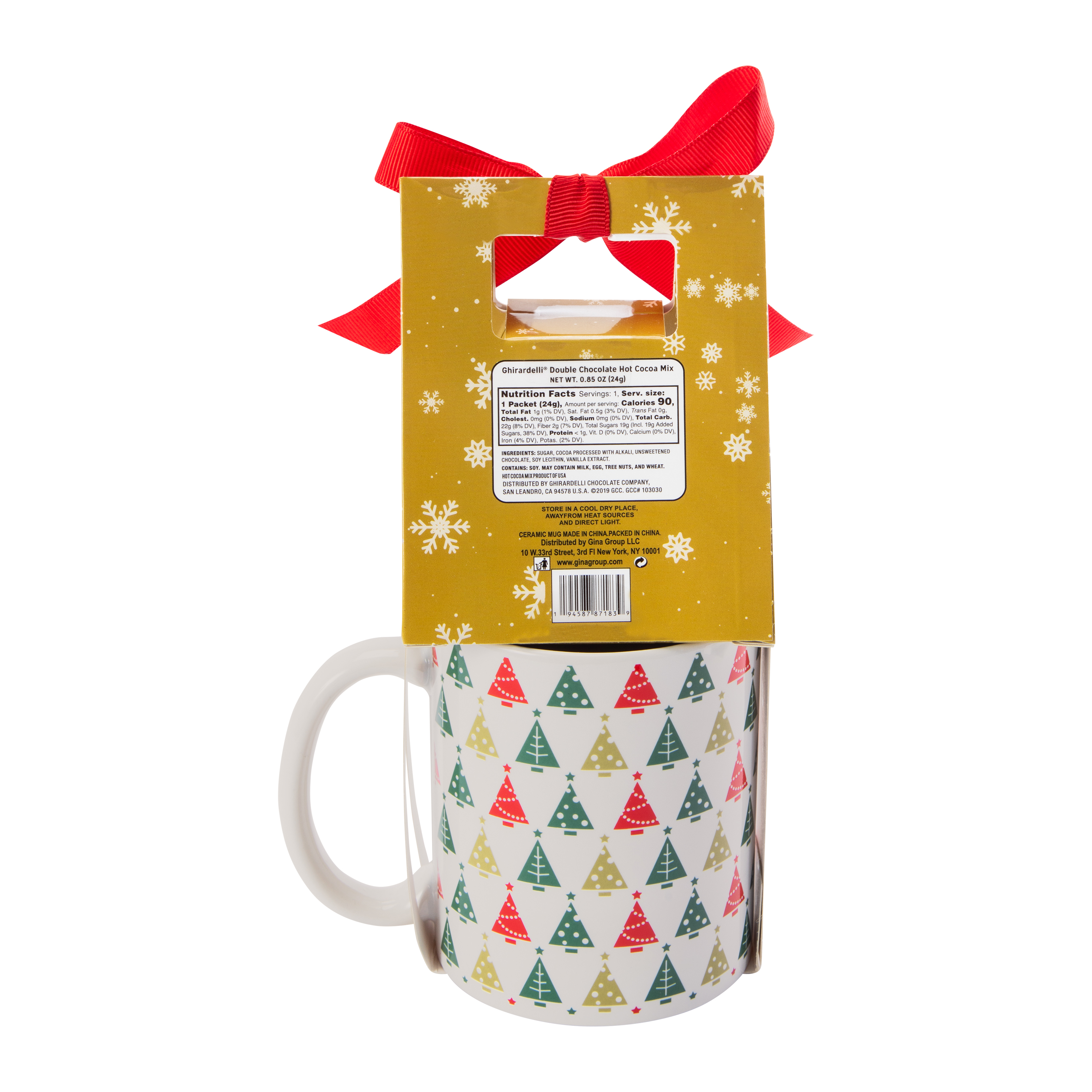 Ghiradelli® Hot Cocoa Mix & White Mug Set