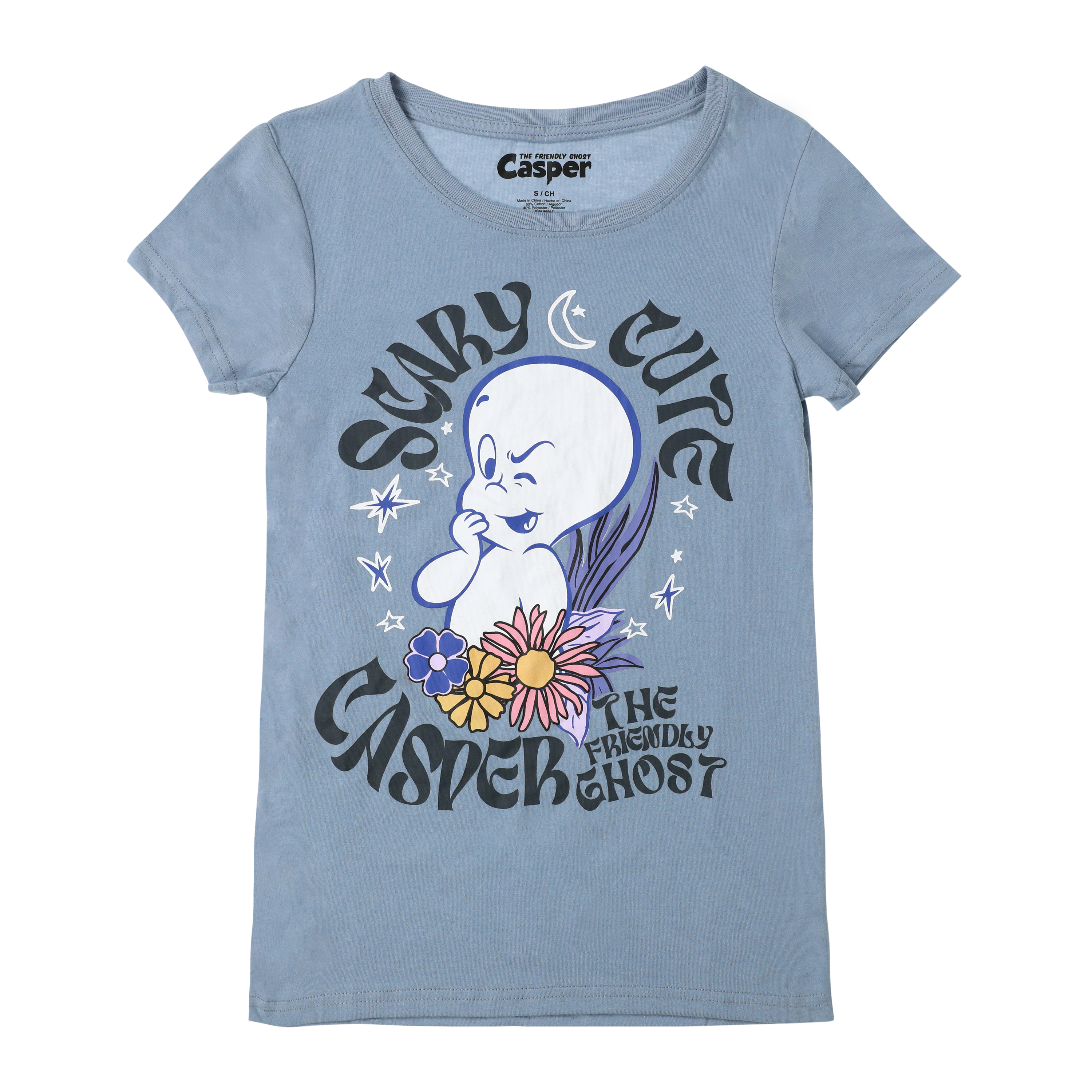 Juniors 'scary Cute' Casper The Friendly Ghost Graphic Tee