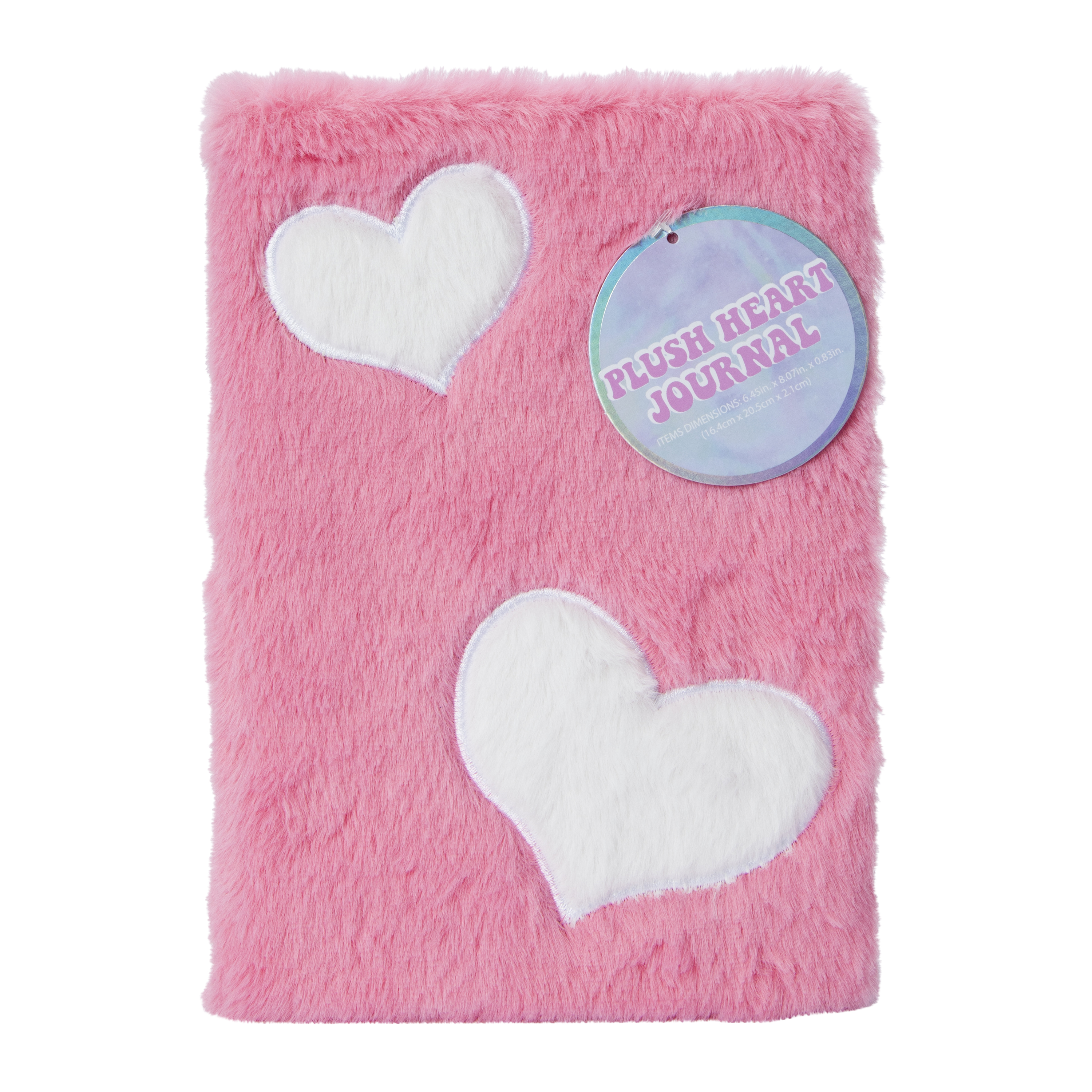 Plush Heart Journal 6in x 8in