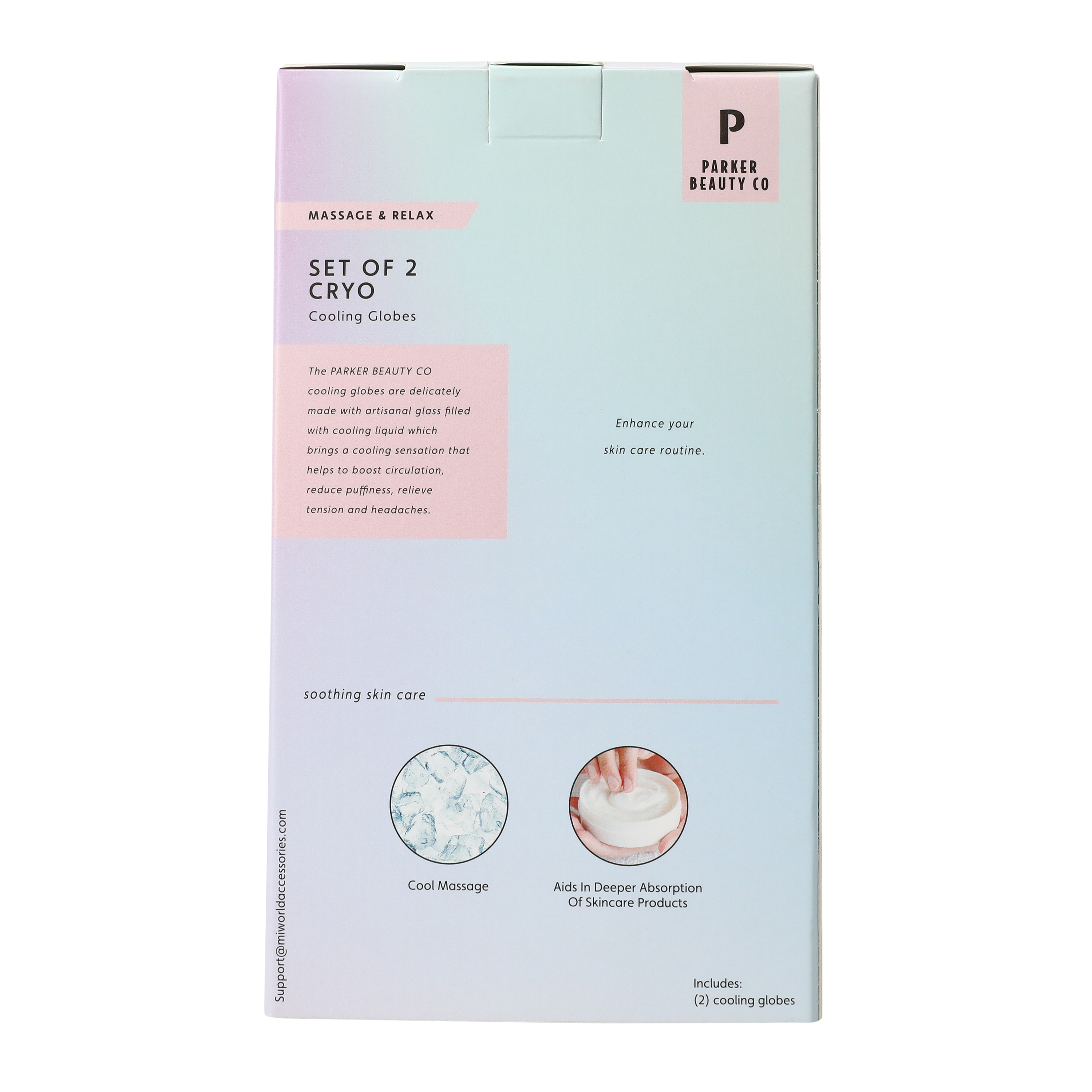 Cryo Cooling Globes 2-Count