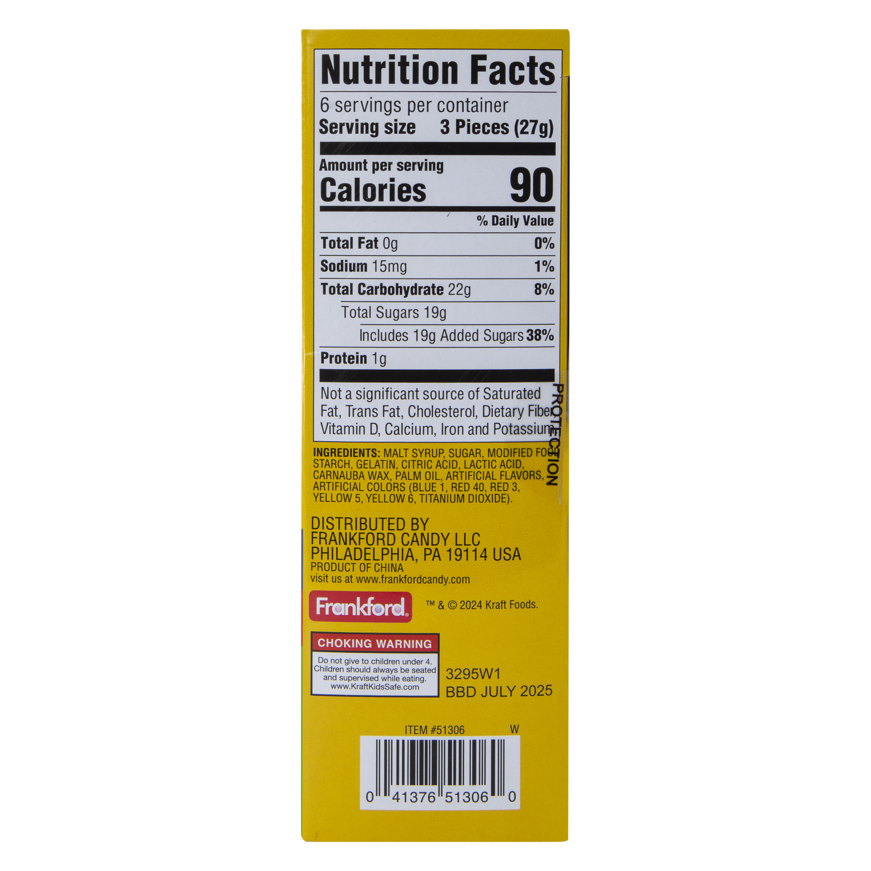 Valentine Oscar Mayer™ Gummy Candy Friendship Exchange 18-Count